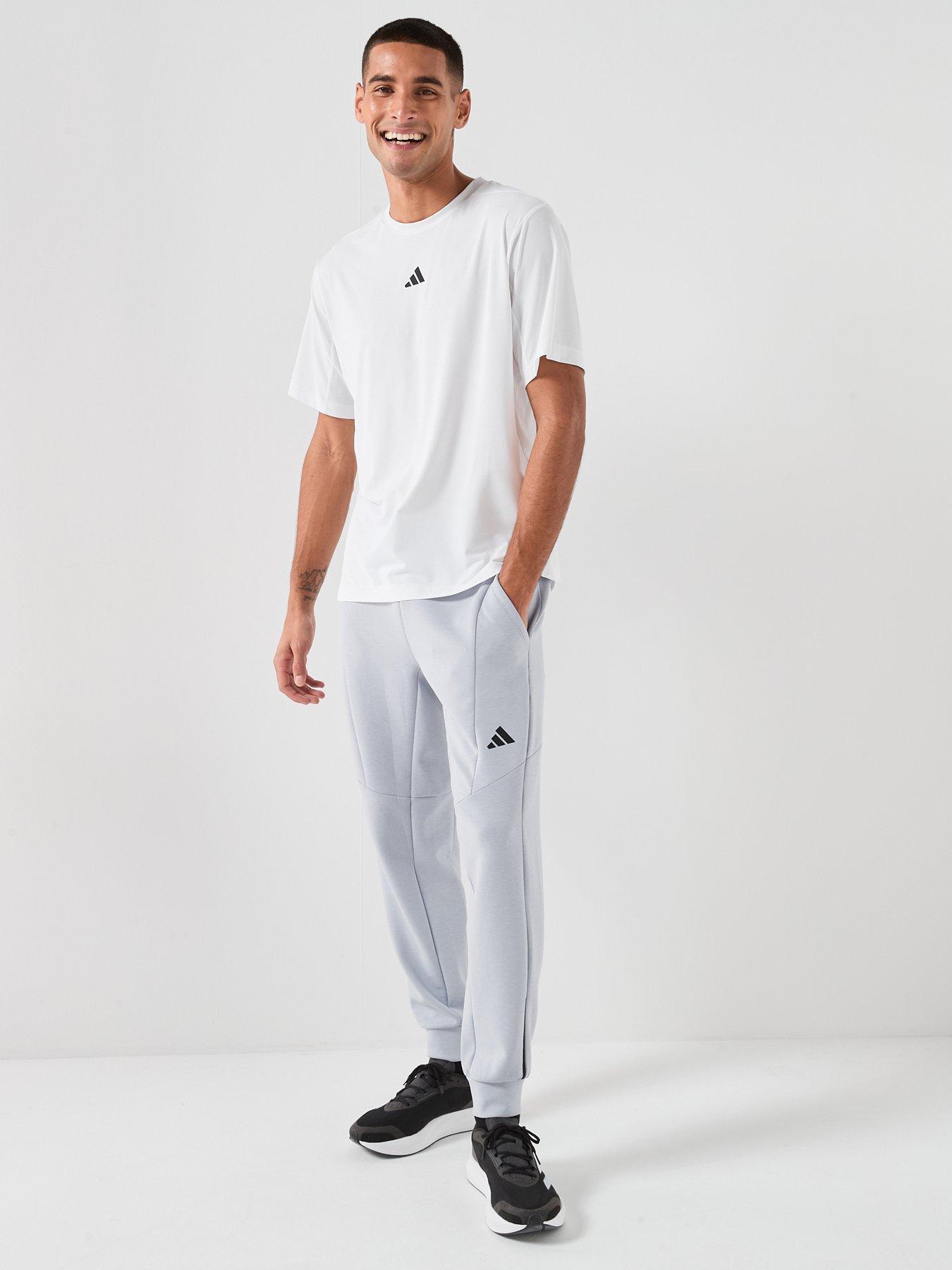 Image 3 of 6 of adidas Mens Training Power T-Shirt - White