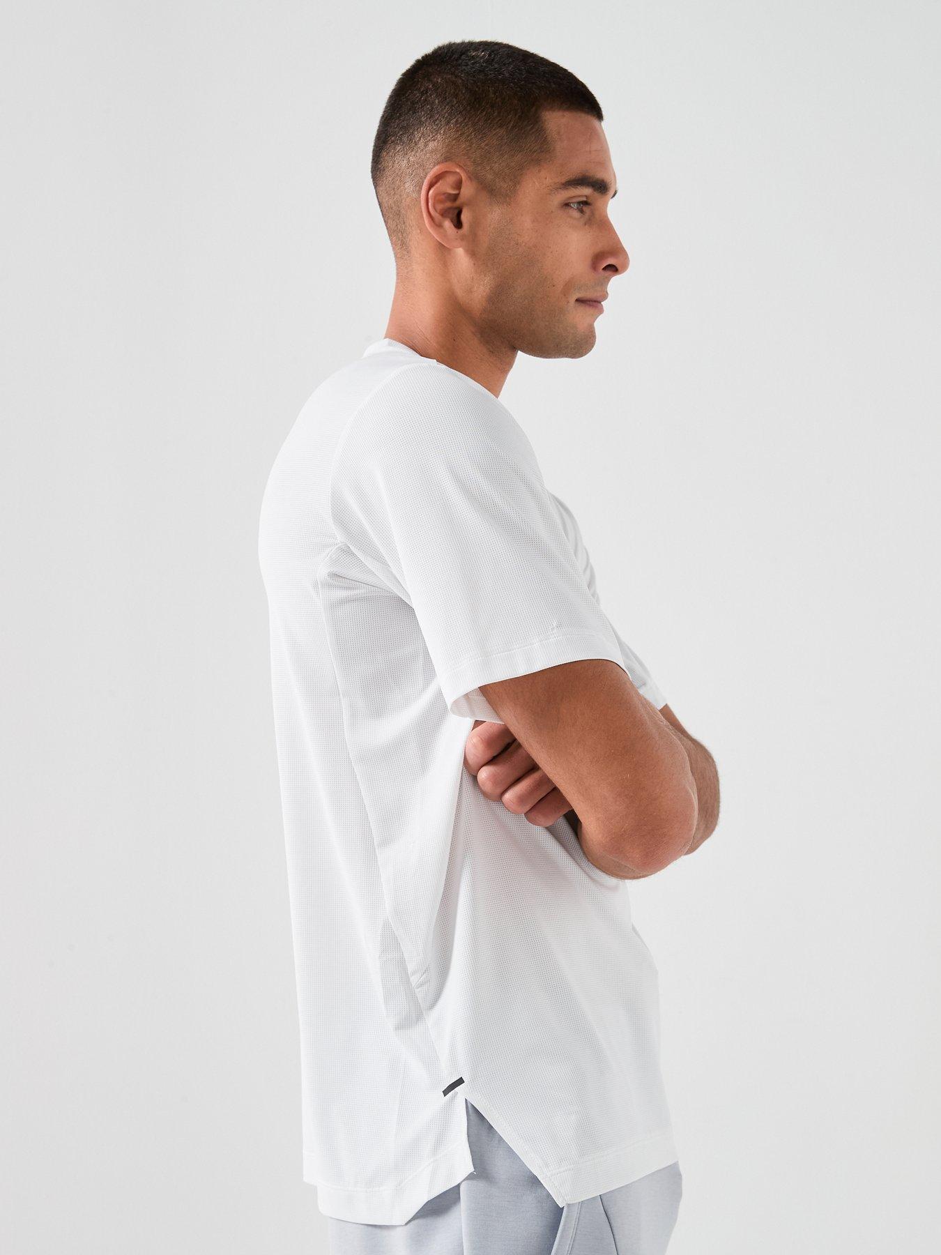 Image 4 of 6 of adidas Mens Training Power T-Shirt - White