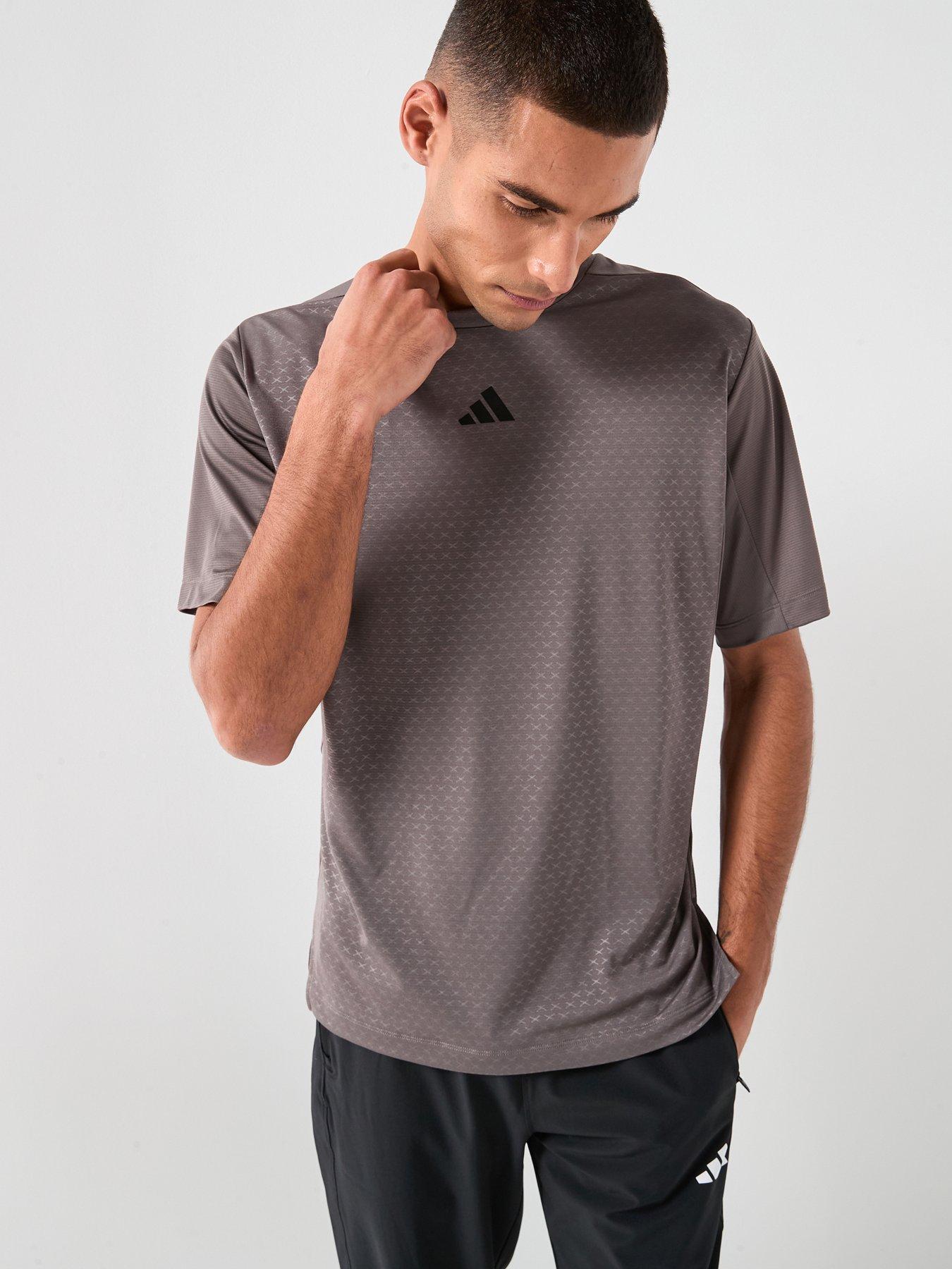 adidas: Mens Training Power T-Shirt - Grey
