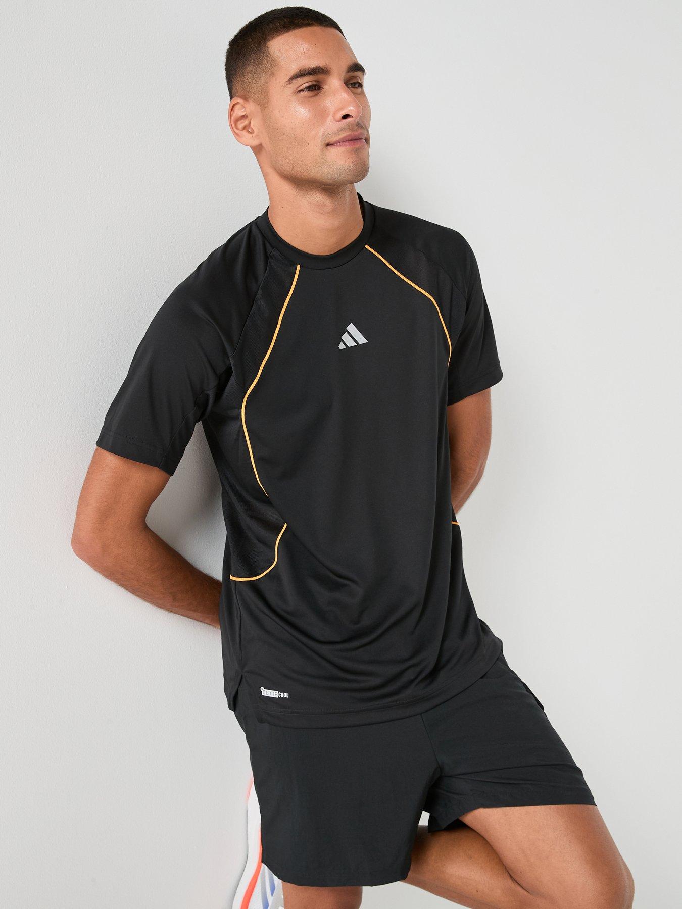 Image 1 of 6 of adidas Mens Training Tech ClimaCool T-Shirt - Black