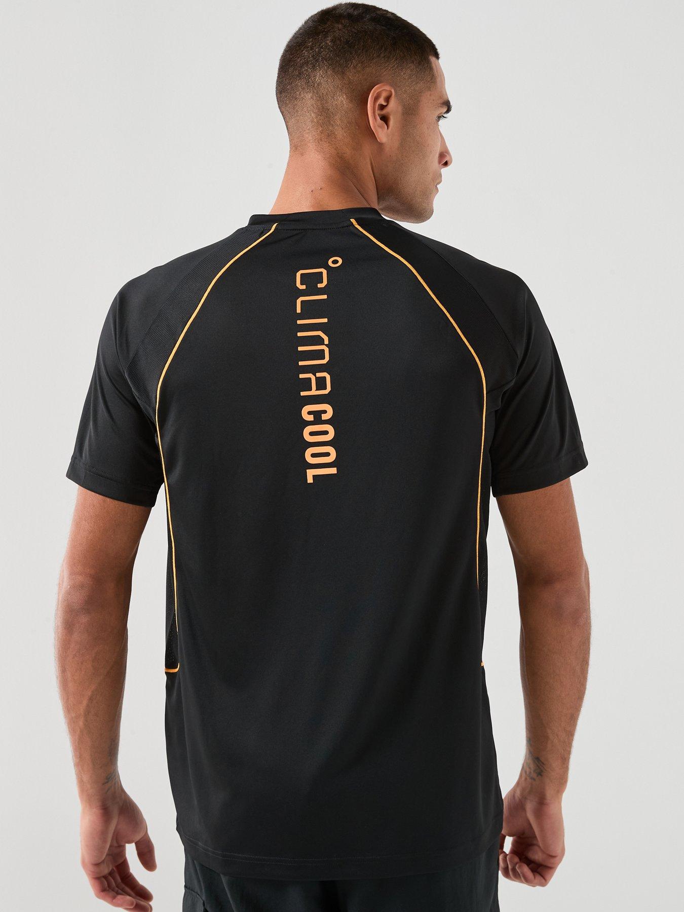 Image 2 of 6 of adidas Mens Training Tech ClimaCool T-Shirt - Black