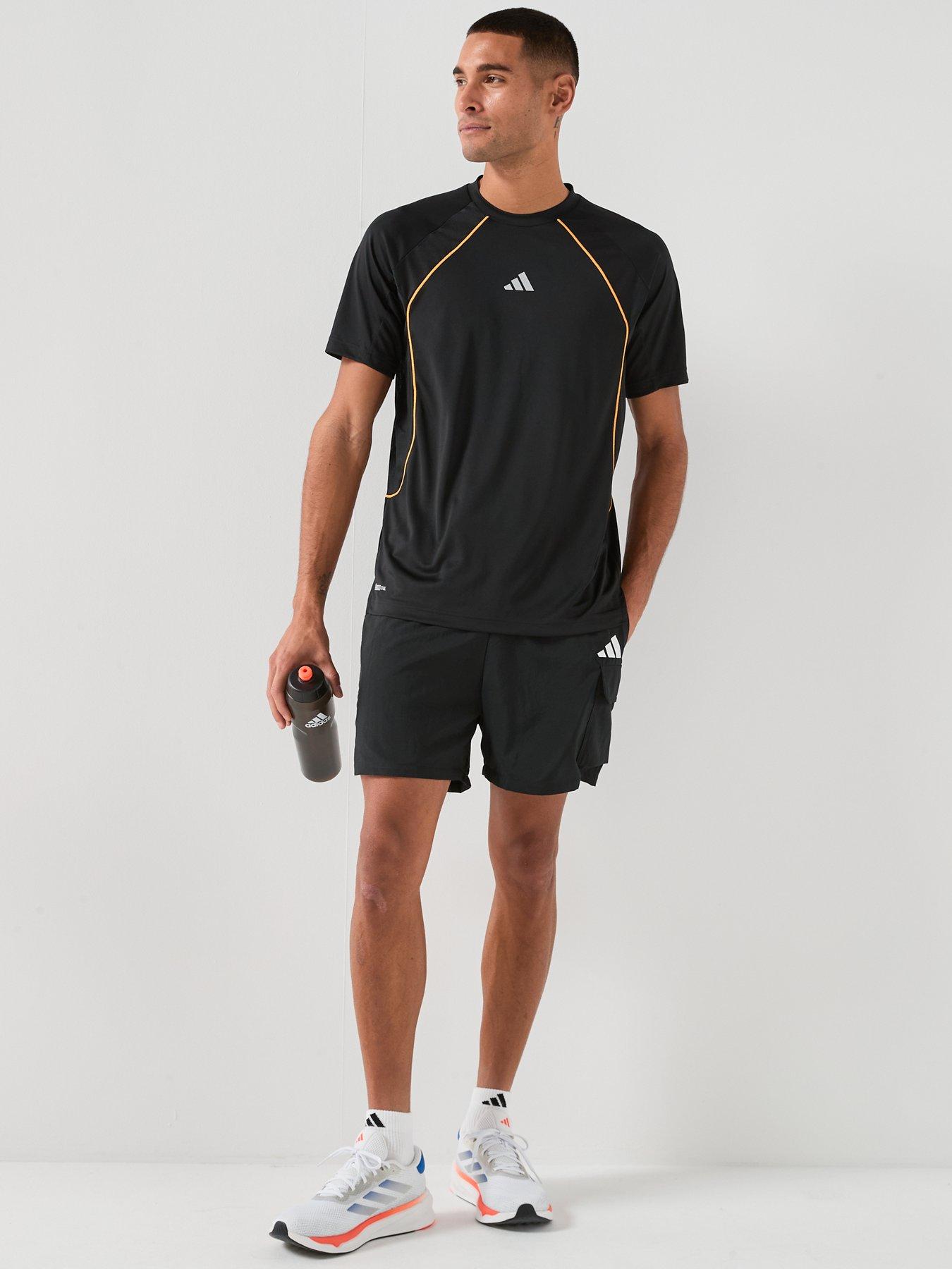 Image 3 of 6 of adidas Mens Training Tech ClimaCool T-Shirt - Black