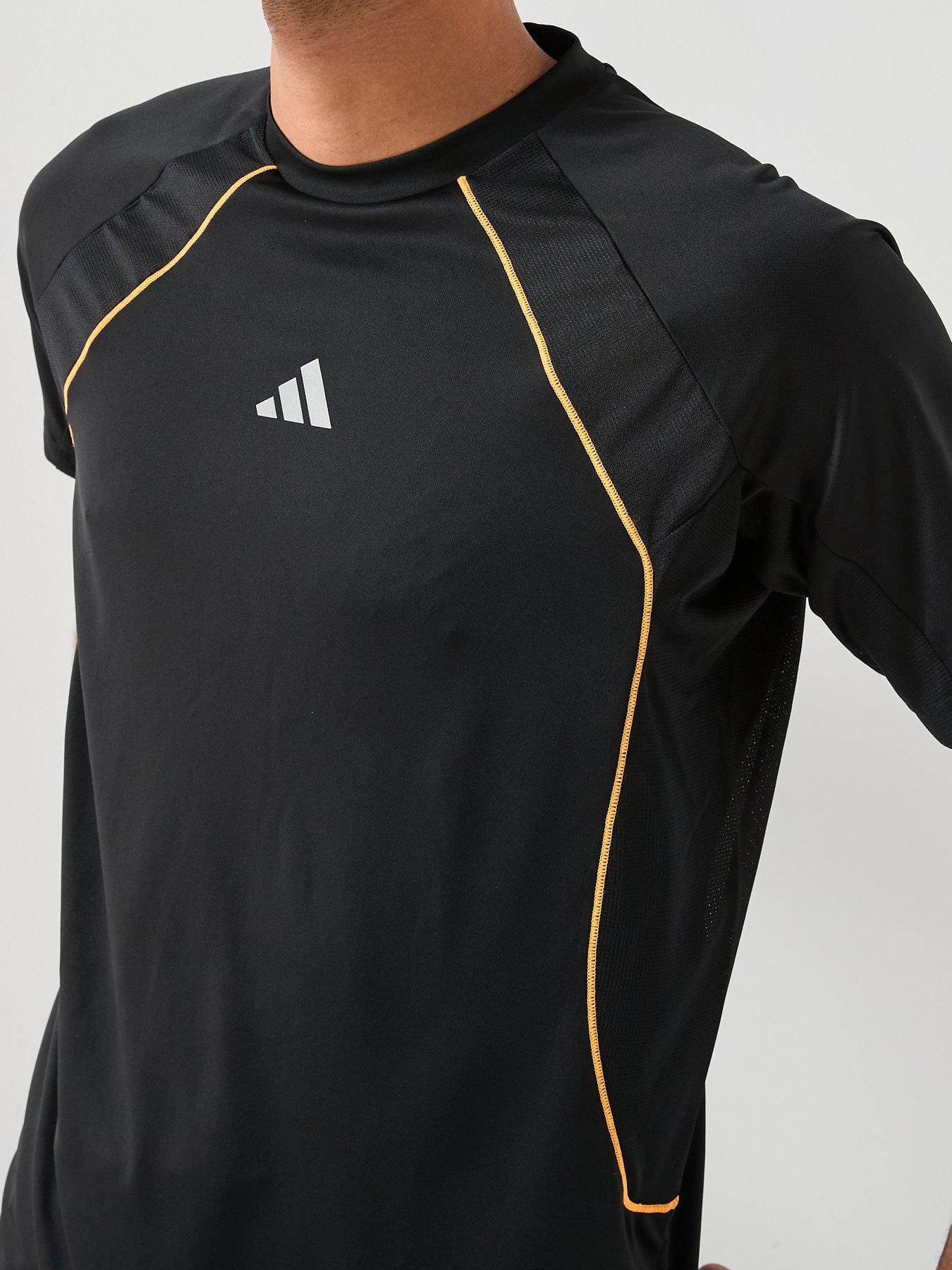 Image 4 of 6 of adidas Mens Training Tech ClimaCool T-Shirt - Black