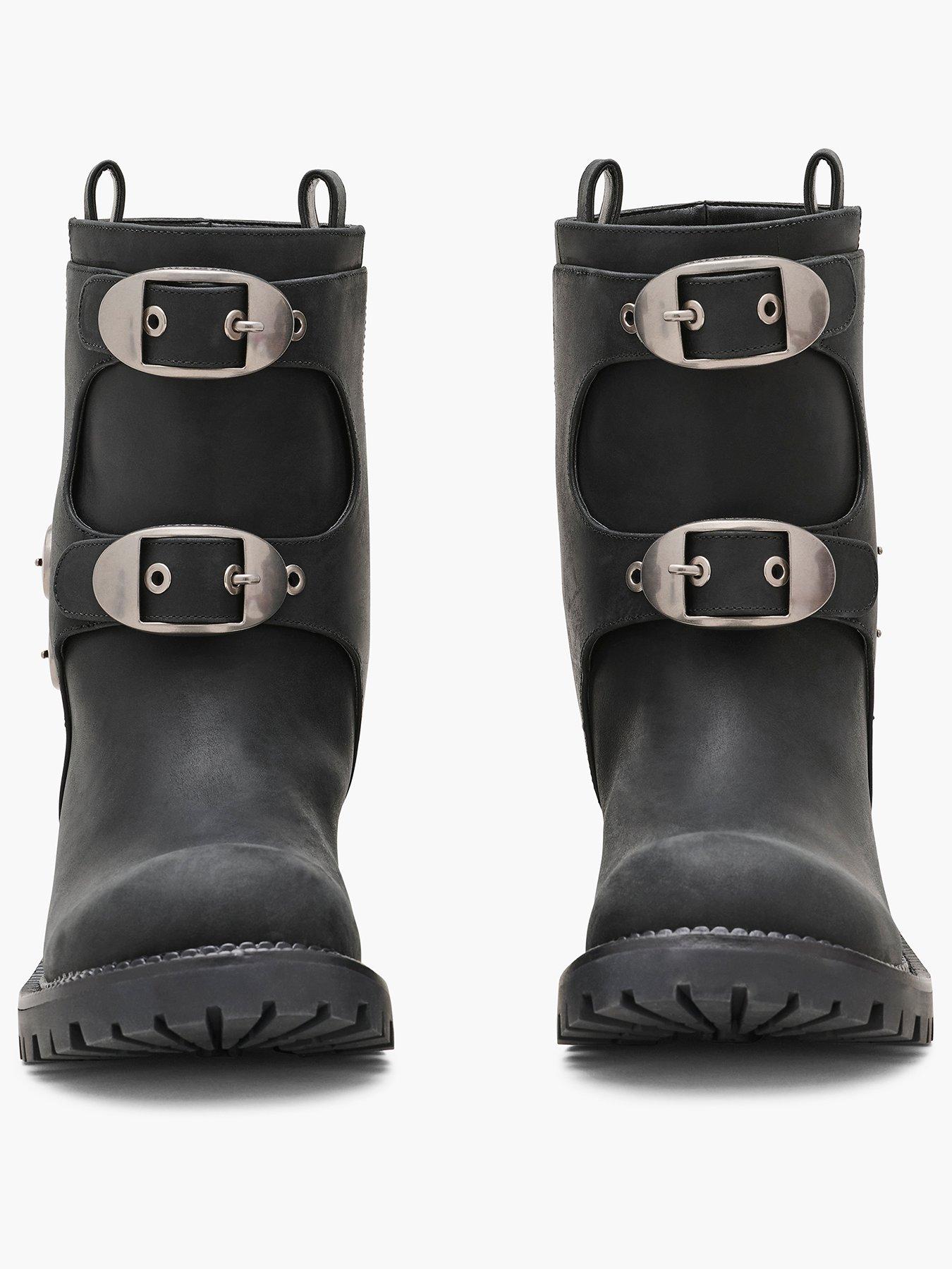 Image 3 of 4 of MARC JACOBS The Kiki Moto Ankle Boot - Grey