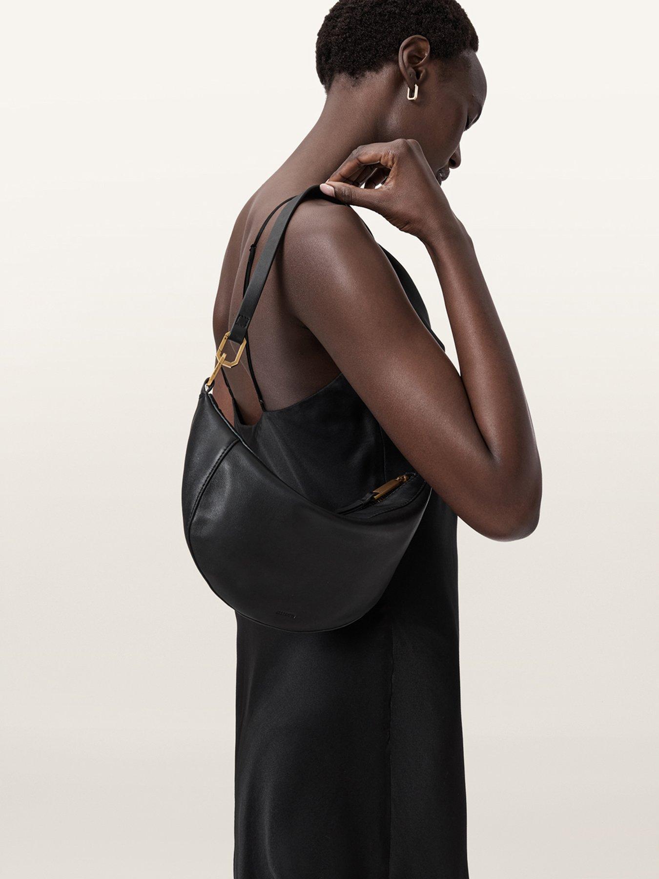Image 2 of 5 of AllSaints Luna Micro Bag - Black
