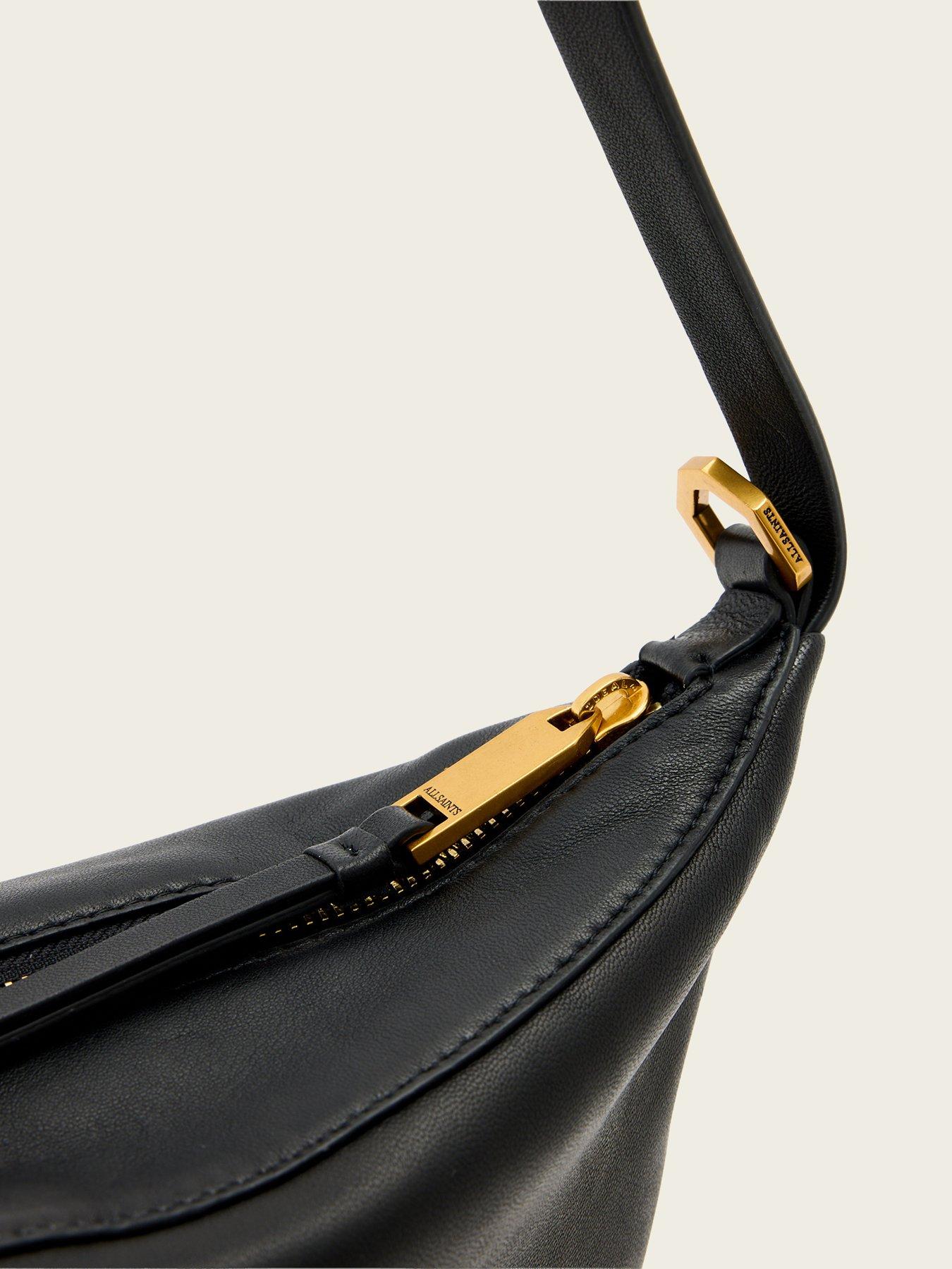 Image 5 of 5 of AllSaints Luna Micro Bag - Black