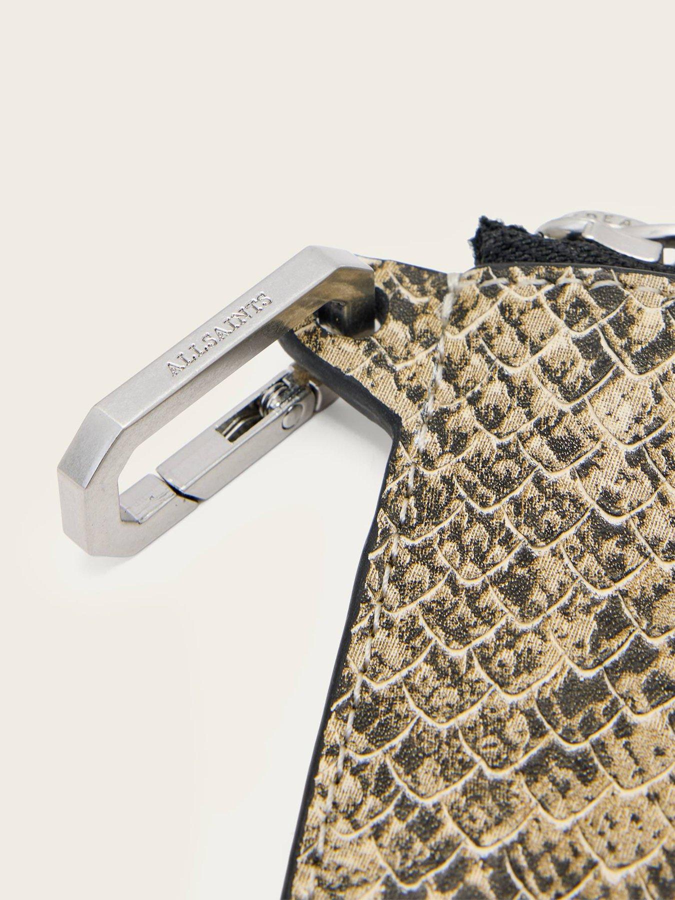Image 3 of 4 of AllSaints Remy Snake Wallet - Print