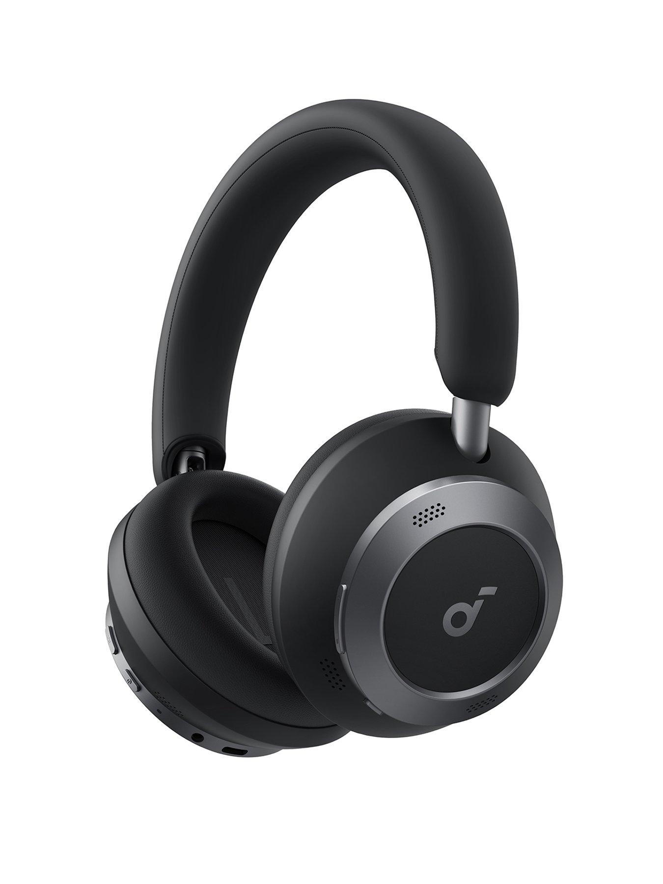Soundcore Space One Pro Wireless Noise-Cancelling Headphones- Black