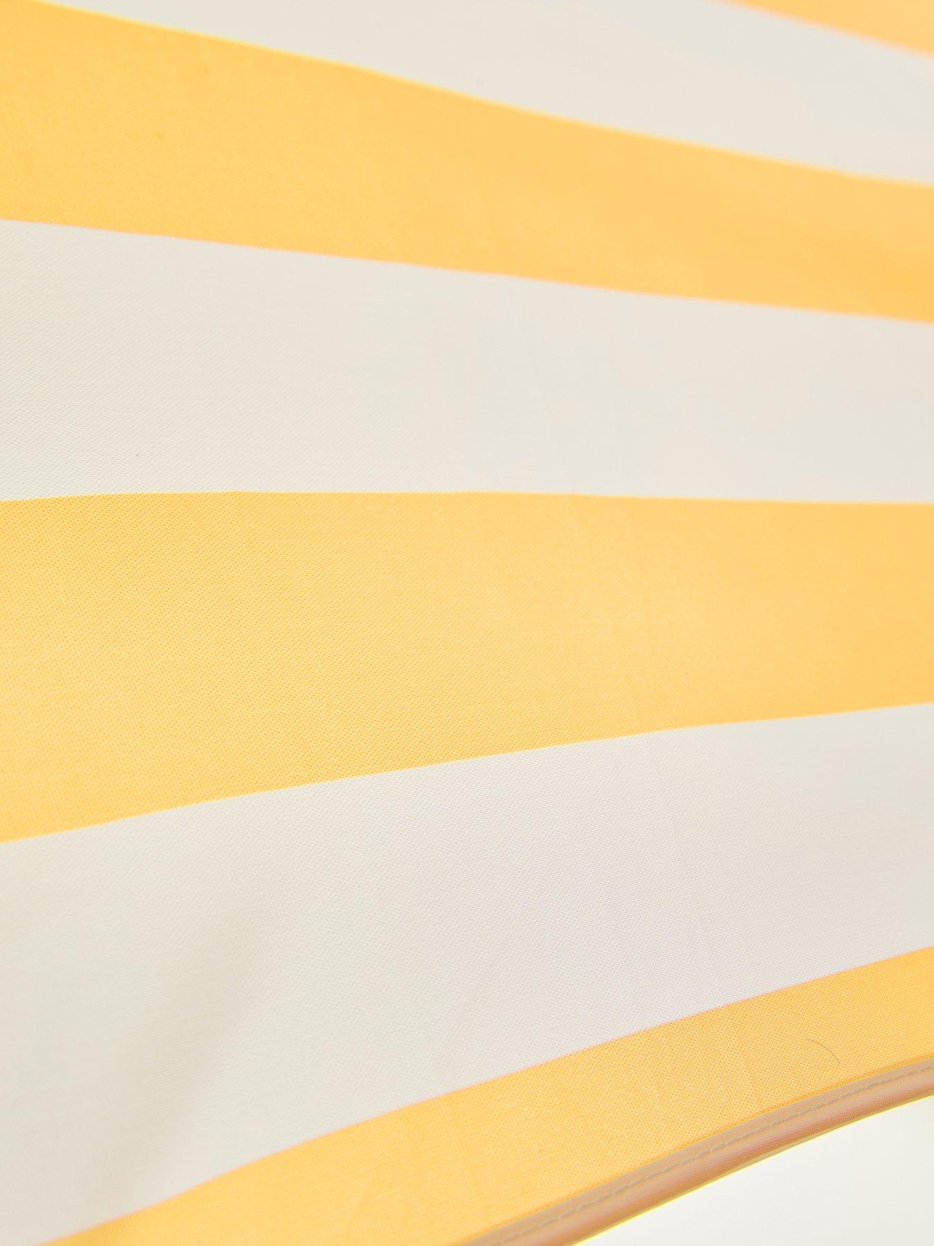 Image 4 of 5 of The Very Collection 2M Push Up Parasol- Yellow Stripe