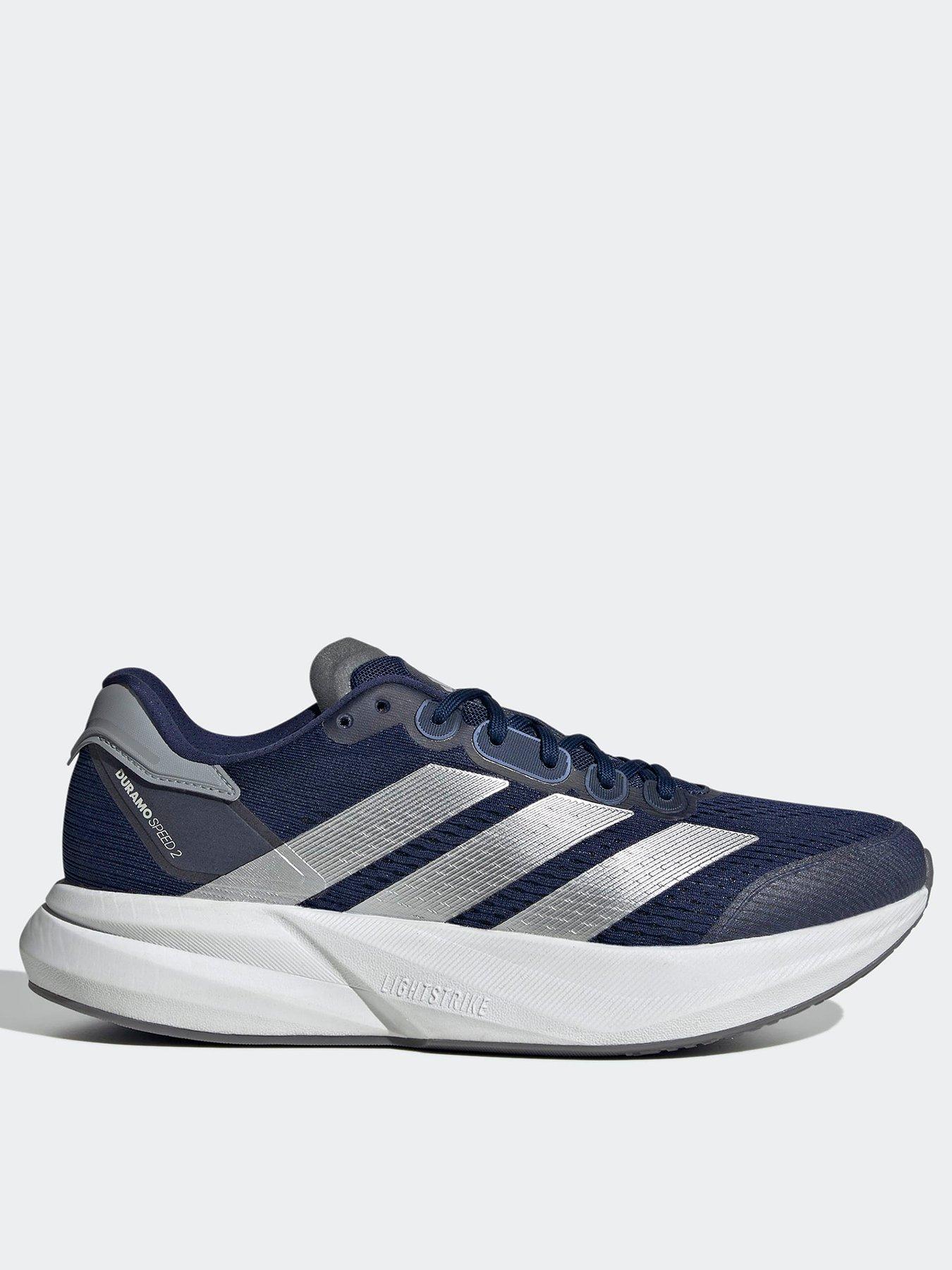 Image 1 of 7 of adidas Mens Running Duramo Speed 2 Trainers - Blue