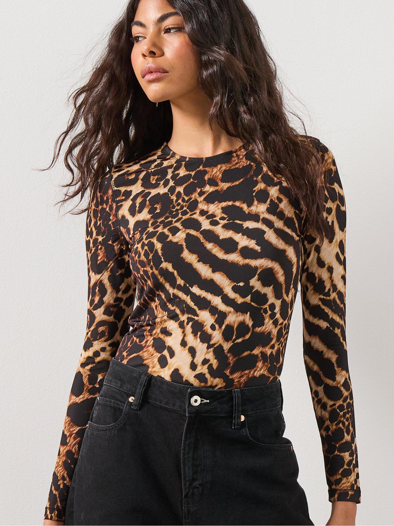 AllSaints Katlyn Top - Brown | Very