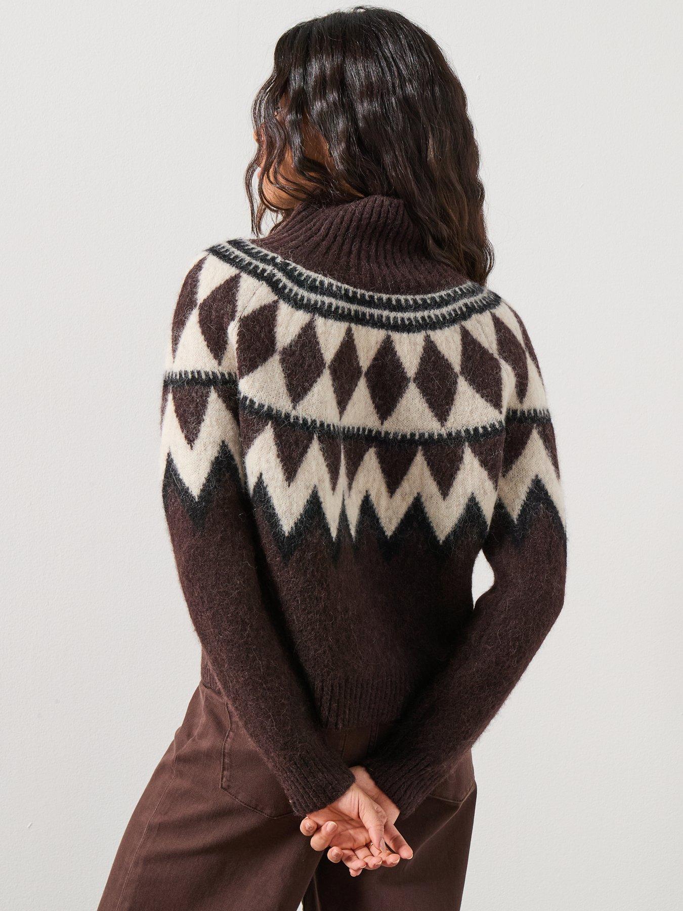 Image 2 of 6 of AllSaints Tara Jumper - Red