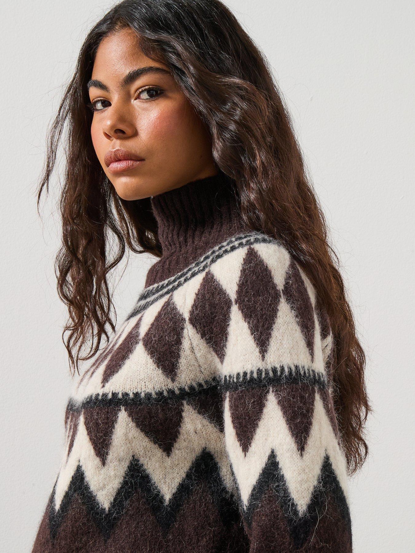 Image 4 of 6 of AllSaints Tara Jumper - Red