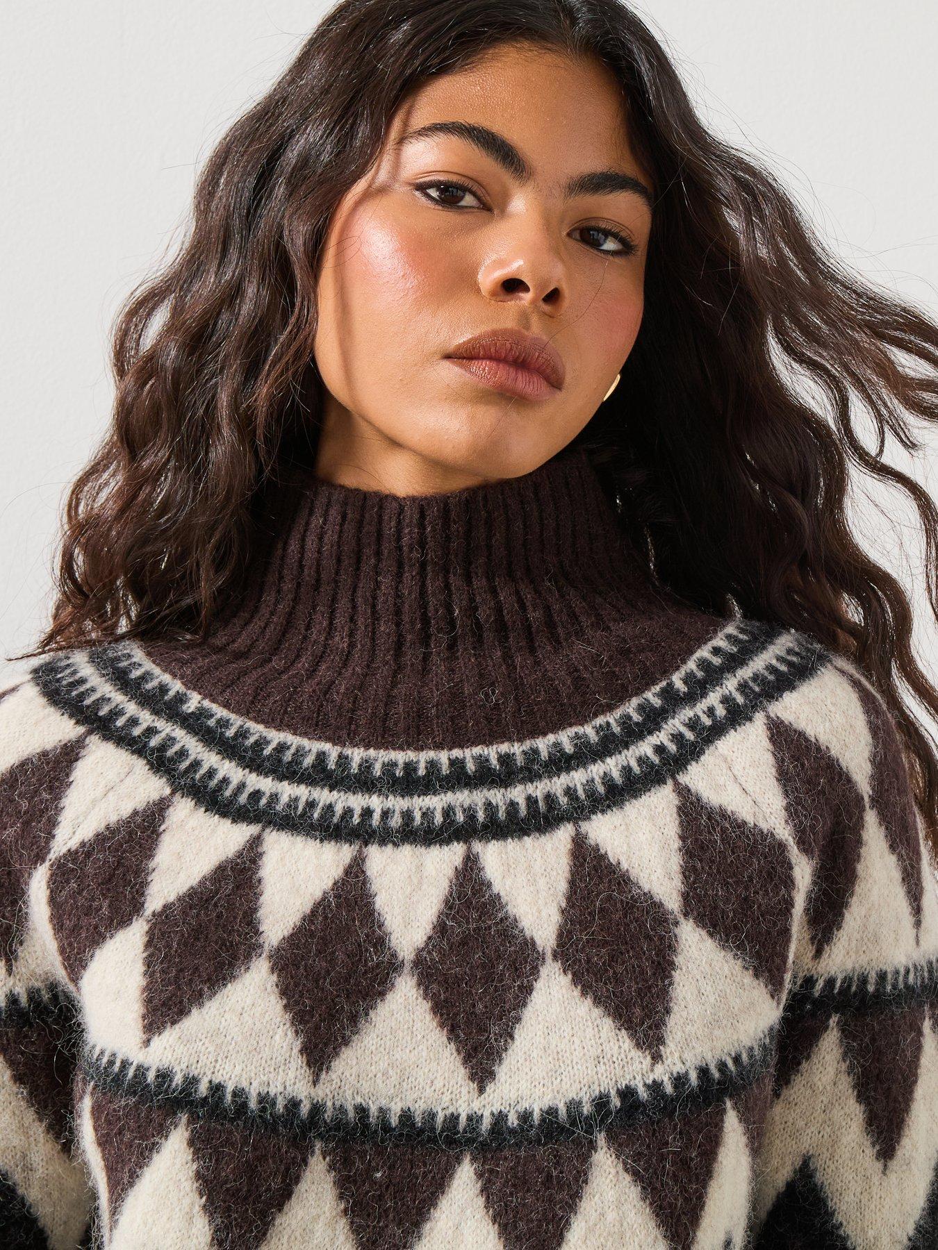 Image 6 of 6 of AllSaints Tara Jumper - Red
