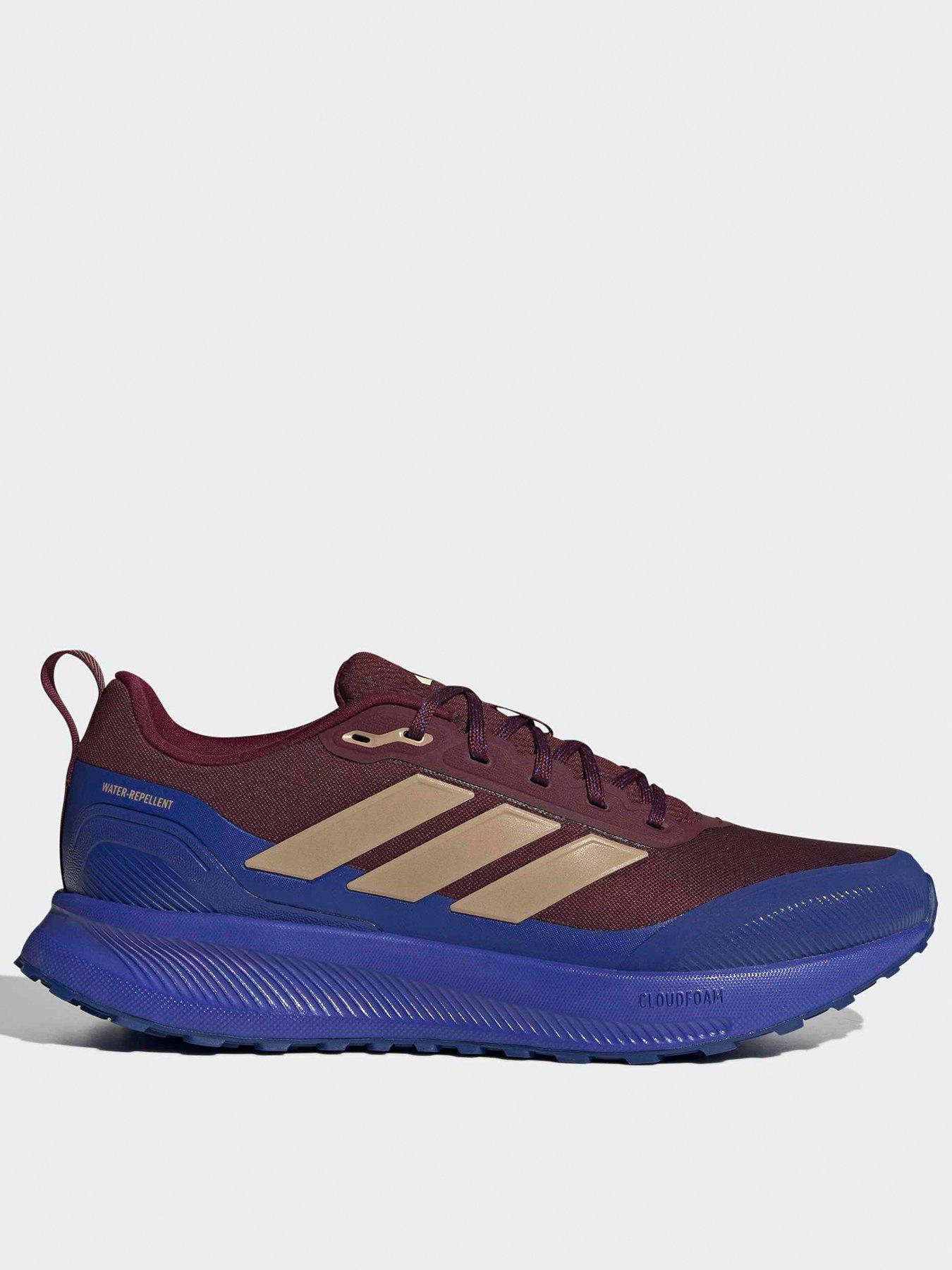 Adidas Mens Running Runfalcon 5 Trail Trainers - Blue