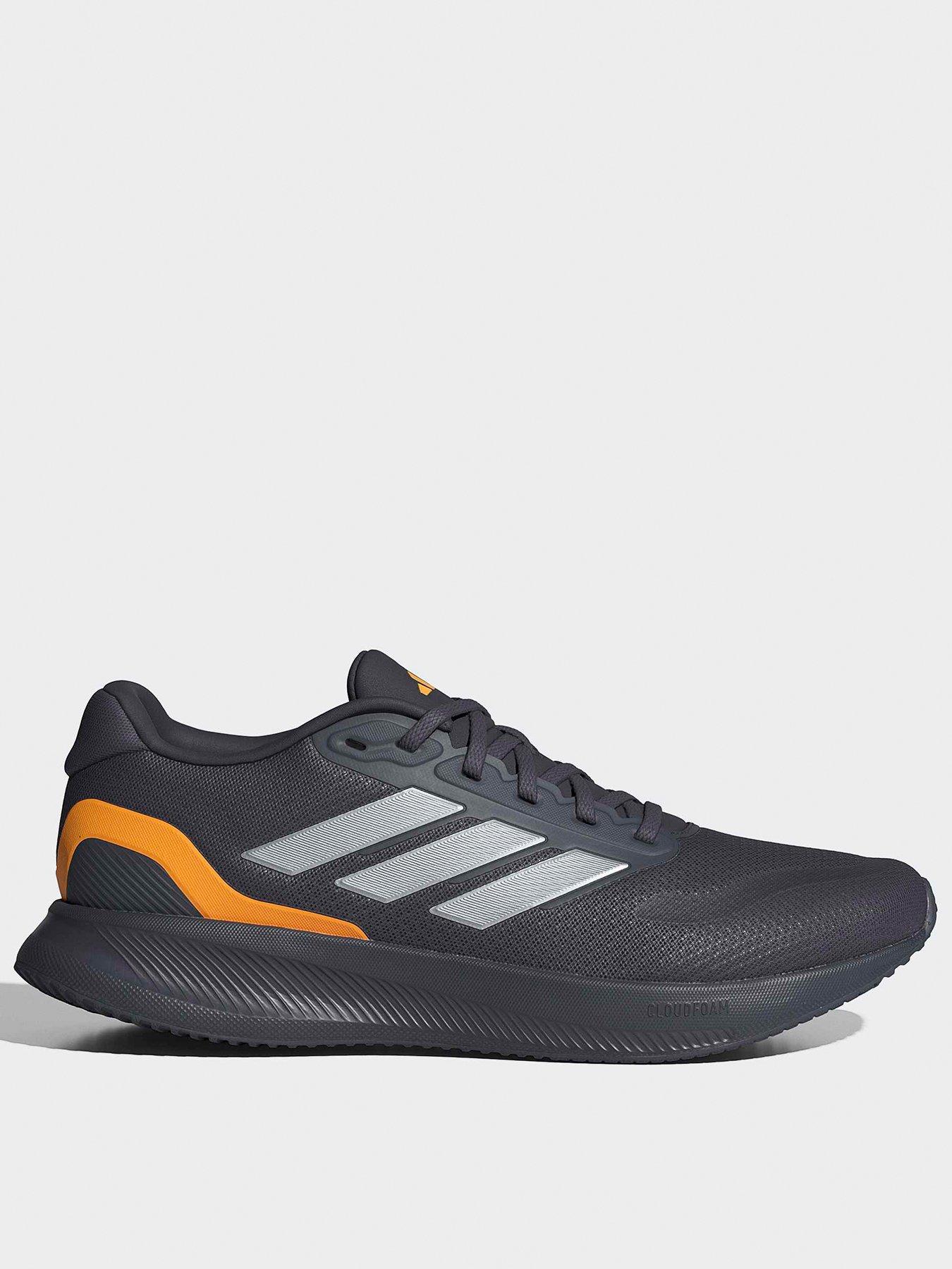adidas Mens Running Runfalcon 5 Trainers, Auon/Ironmt/Luta, Size 7, Men