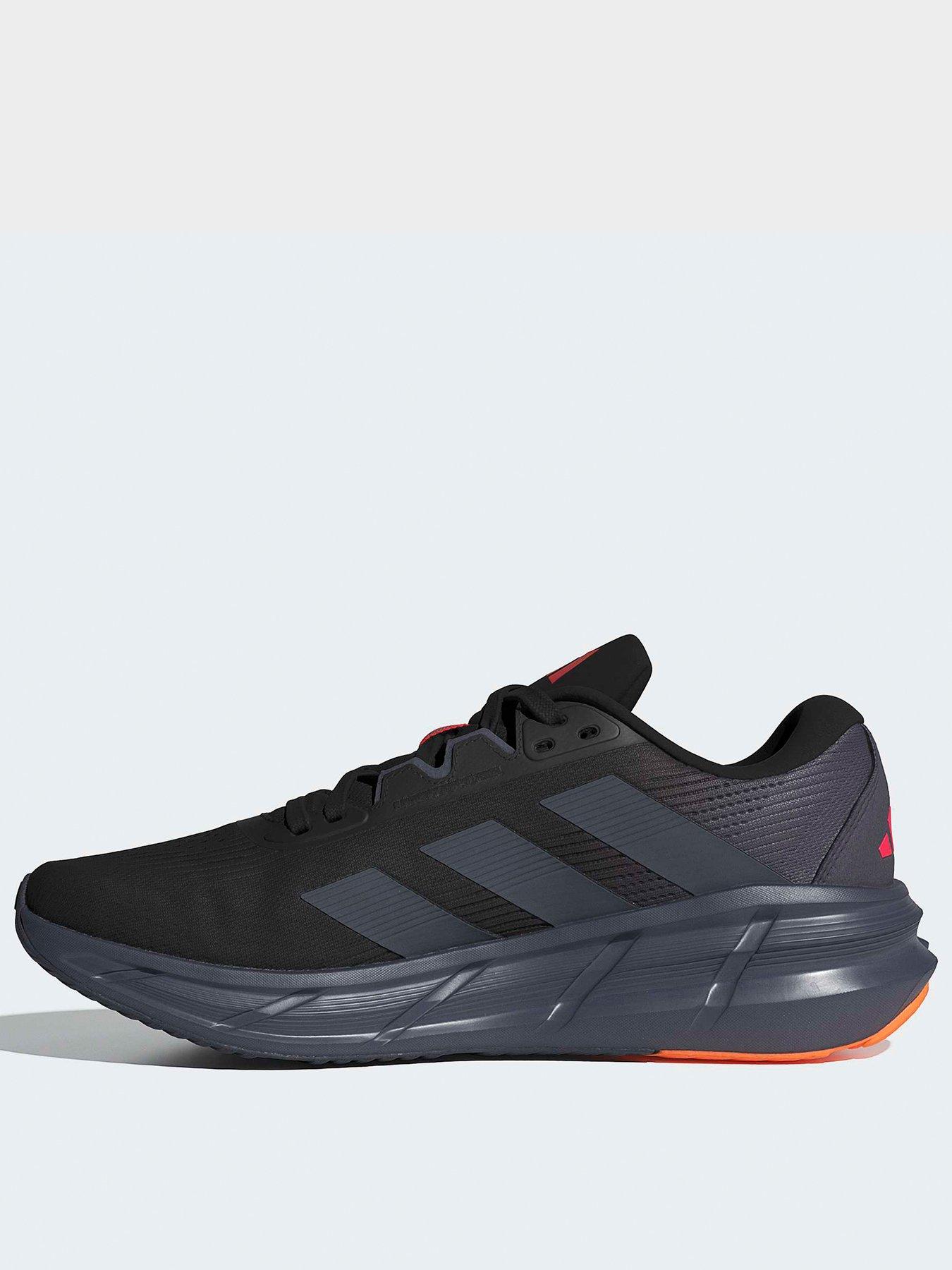 adidas gazelle silver green womens Adidas Questar Rise Black Running Shoes (Size 43) main image 1