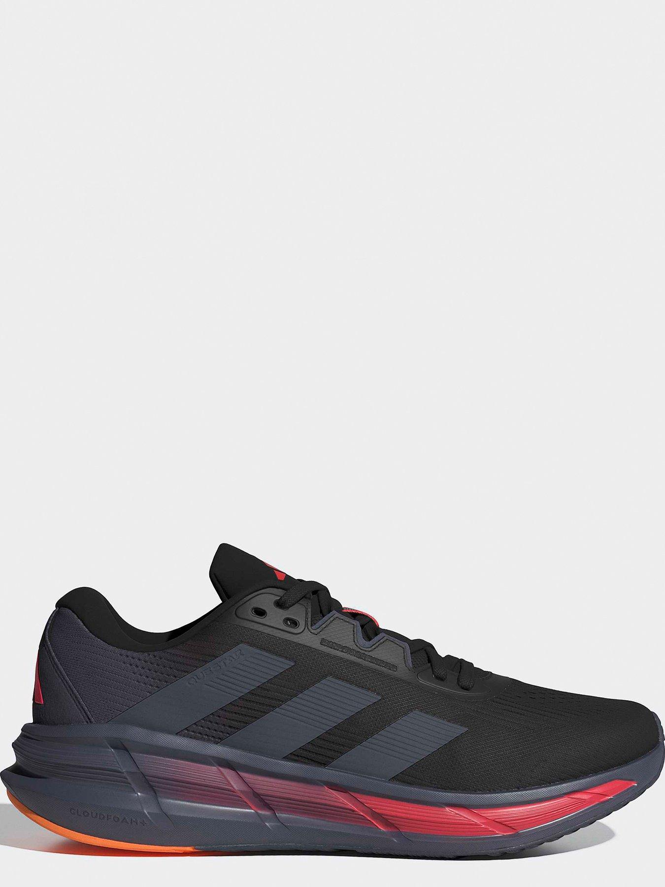 adidas Mens Running Questar 3 Trainers - Black | Very