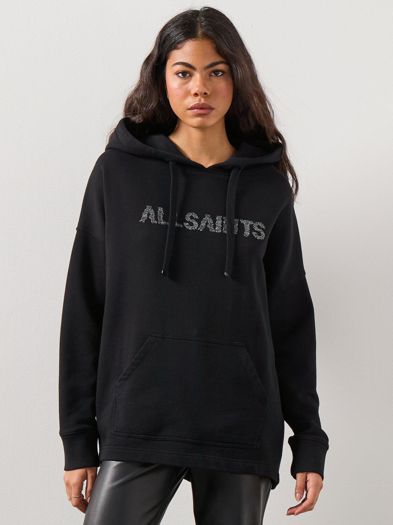 AllSaints Pins Ettienne Hoodie - Black