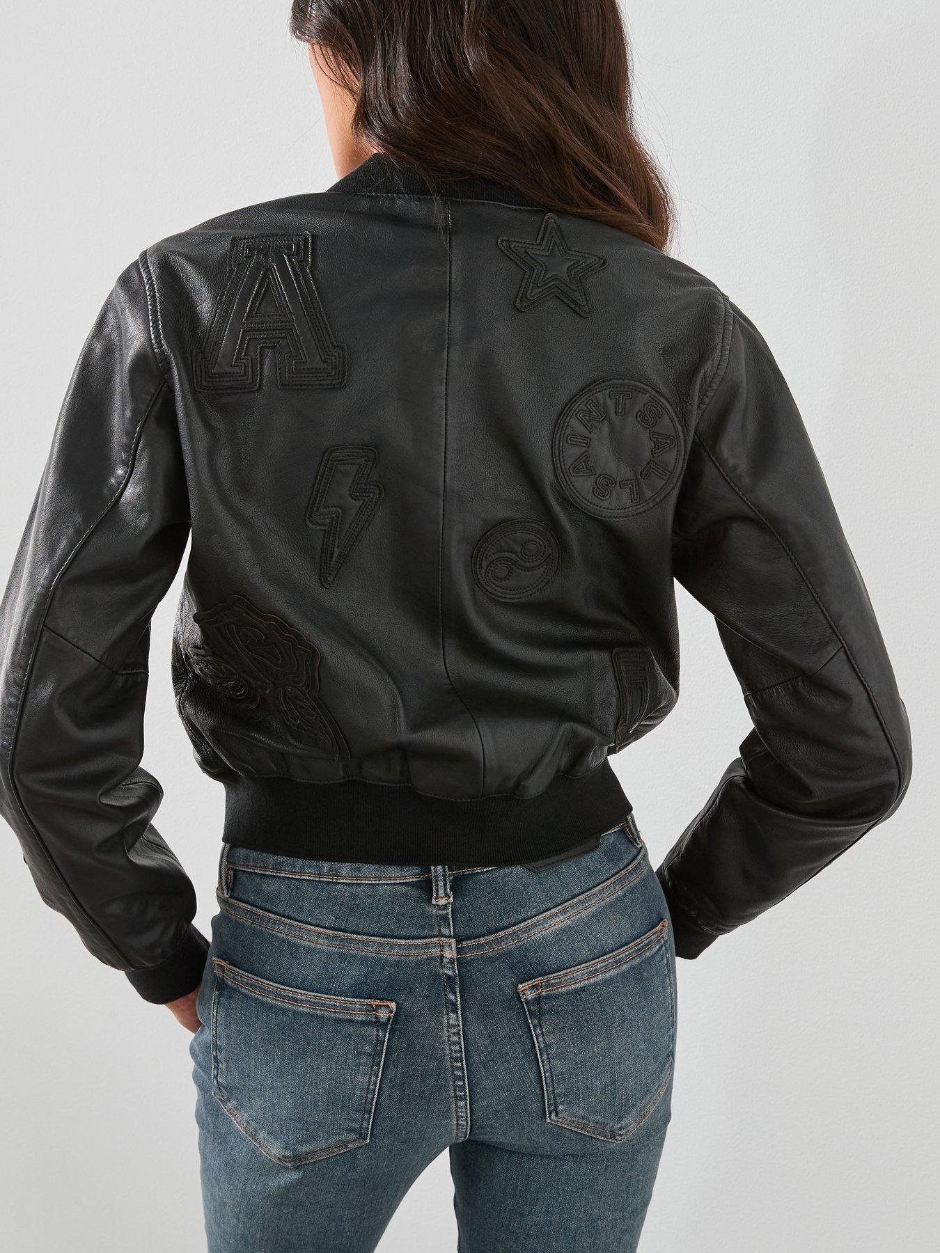 AllSaints Orten 94 Bomber - Black | Very
