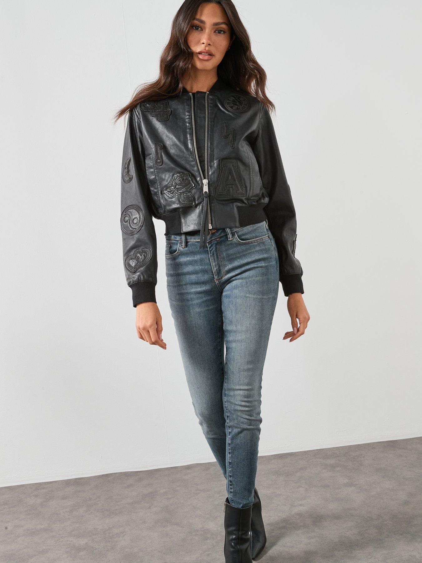 AllSaints Orten 94 Bomber - Black | Very