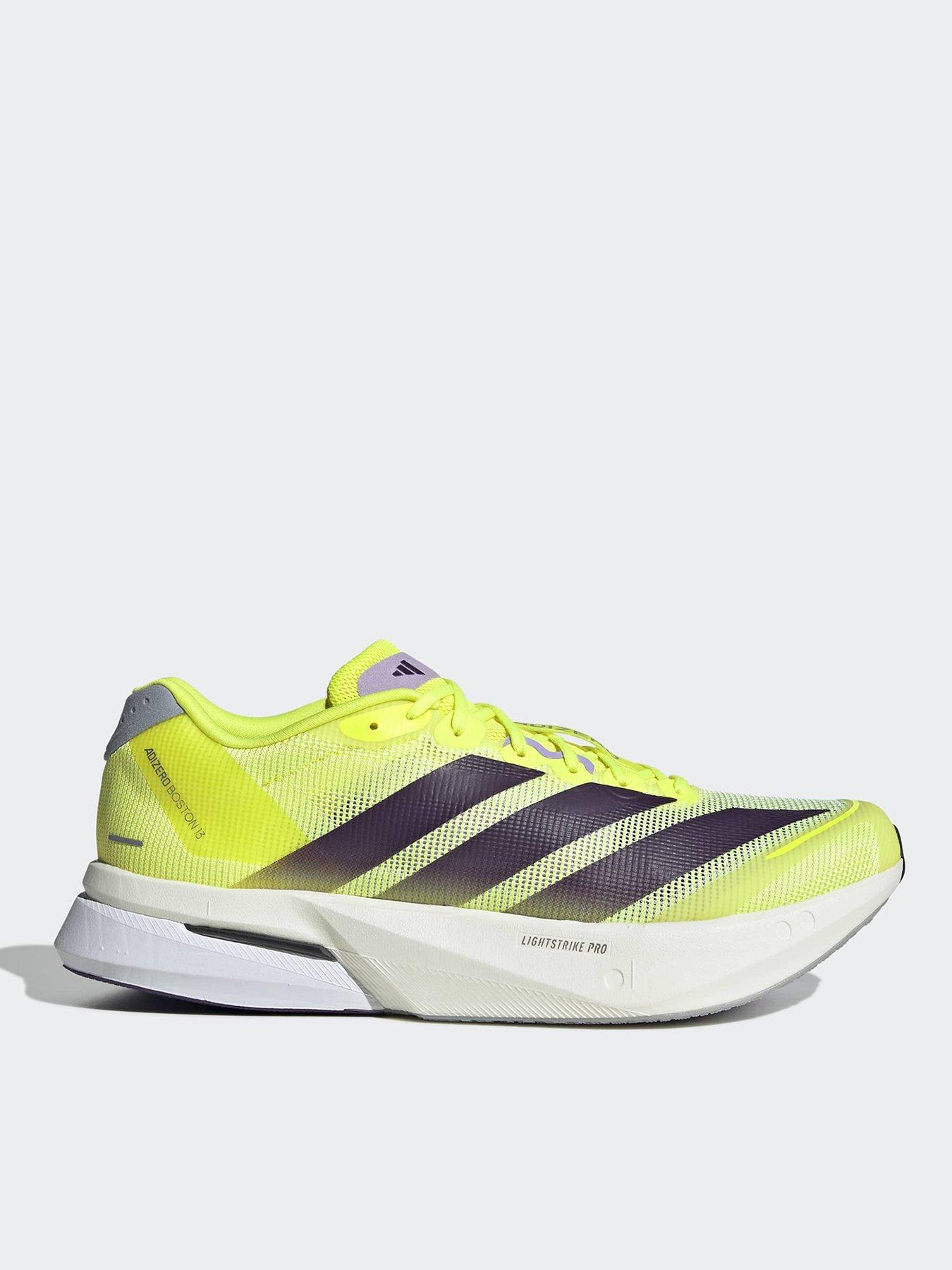 adidas Mens Running Adizero Boston 13 Trainers - Yellow