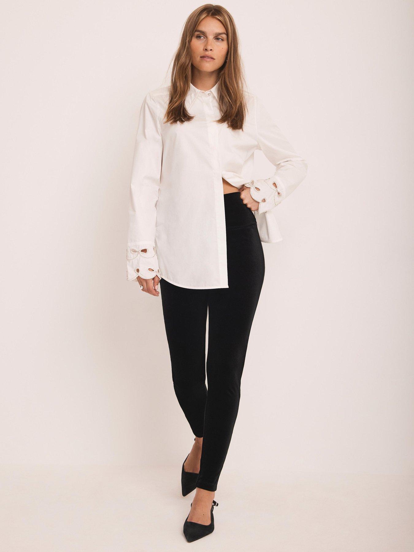 Mint Velvet Leggings - Black