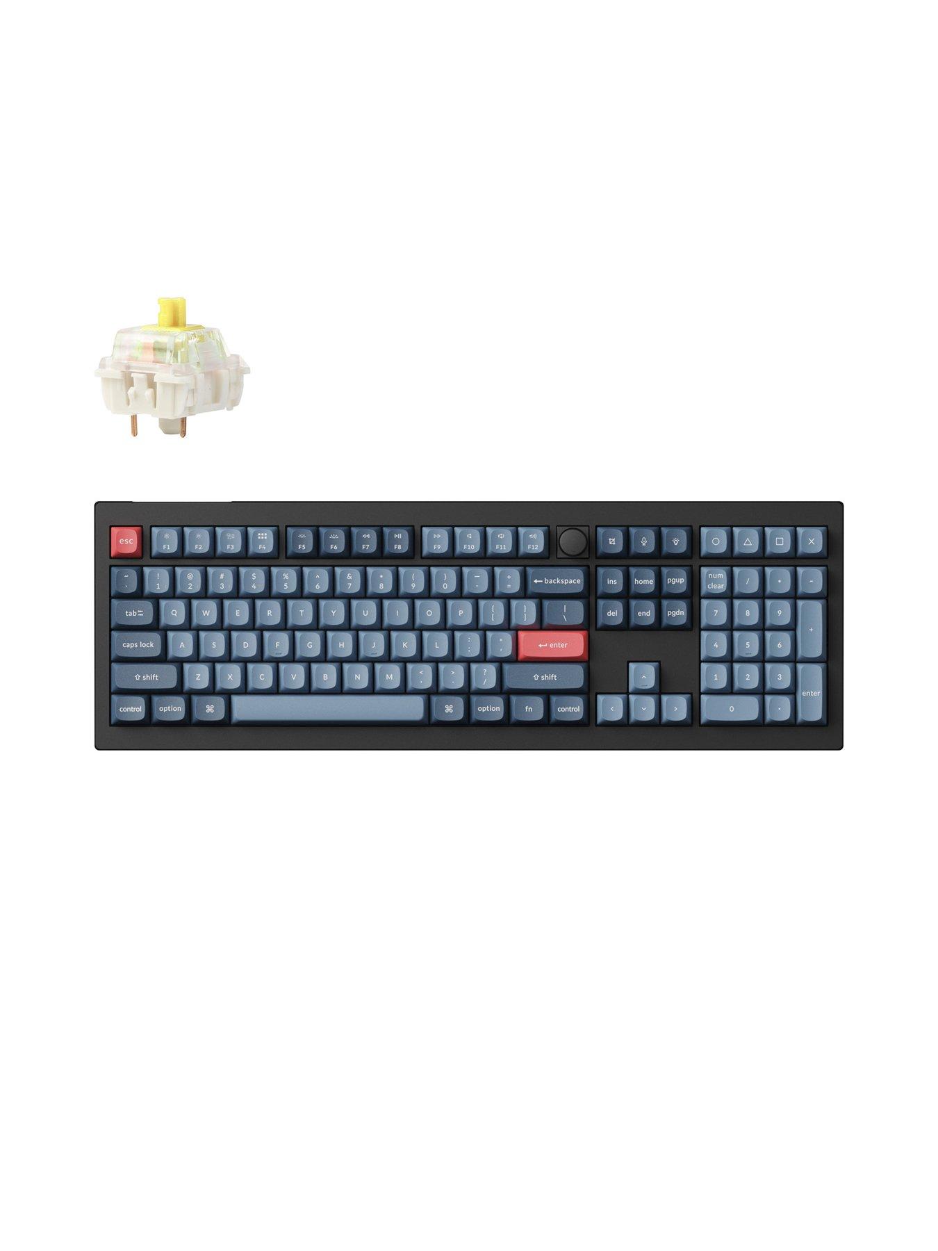 Image 5 of 6 of Keychron V6 MAX UK Full Size 104 Key Carbon Black