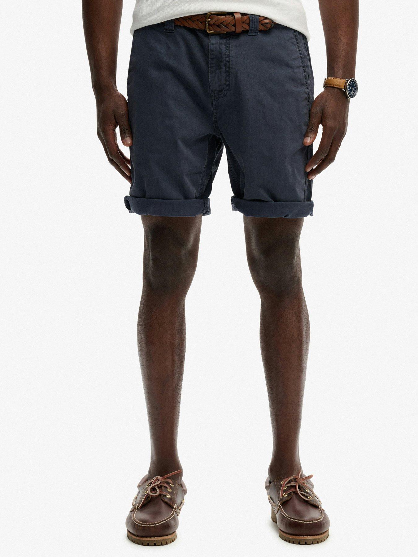Image 1 of 7 of Superdry Utility Chino Shorts - Navy