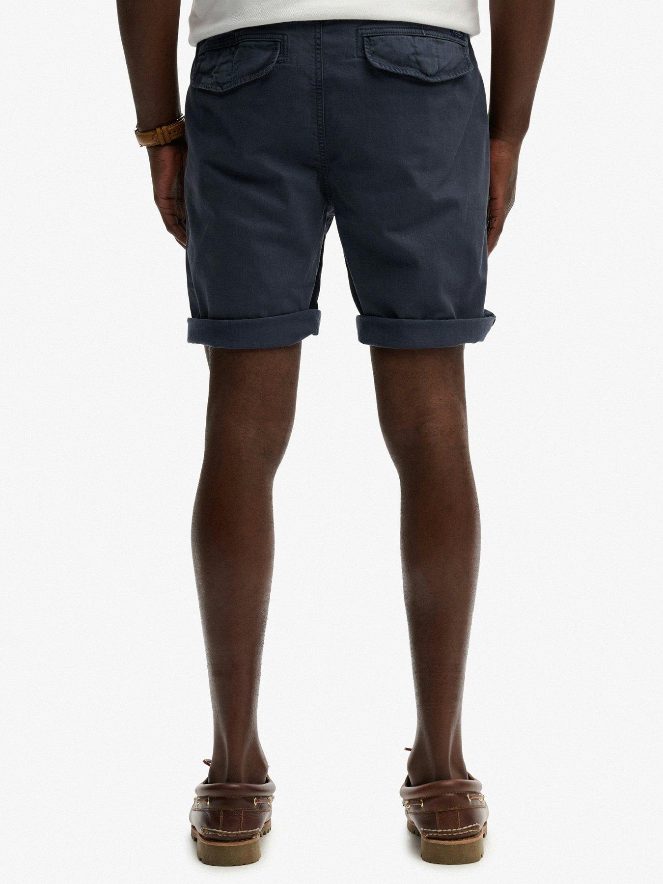 Image 2 of 7 of Superdry Utility Chino Shorts - Navy