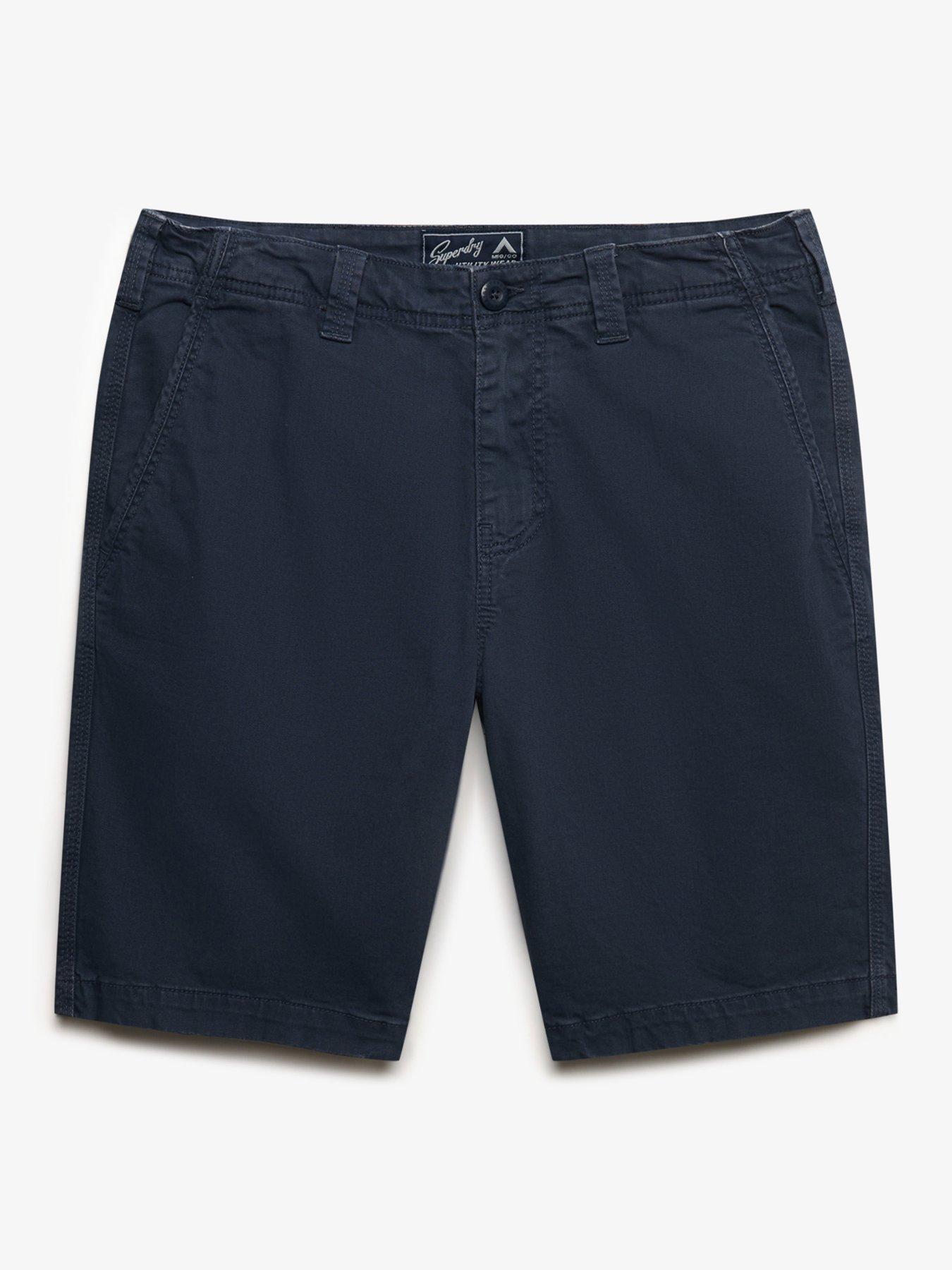 Image 6 of 7 of Superdry Utility Chino Shorts - Navy
