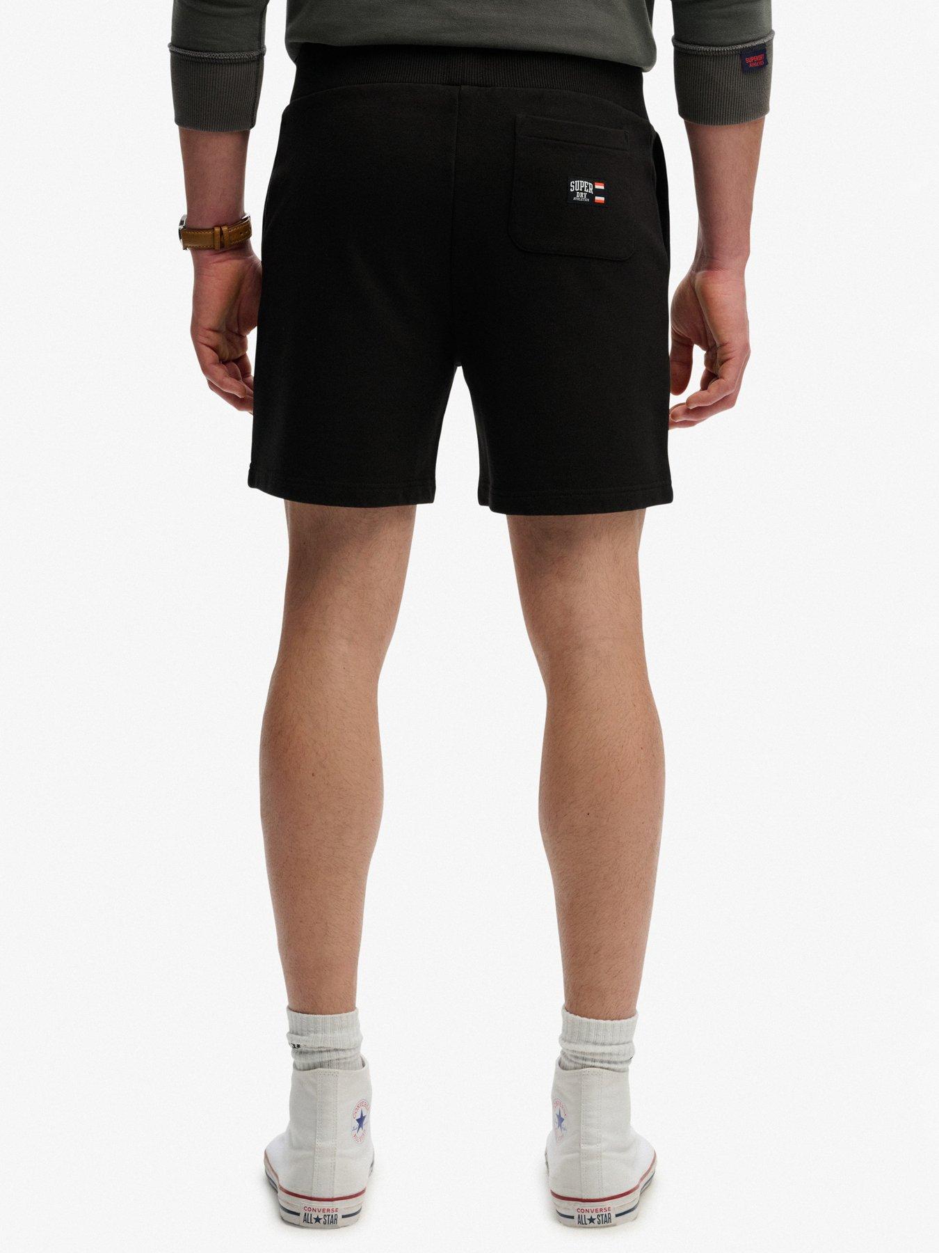 Image 2 of 6 of Superdry Essential Logo Classic Sweat Shorts - Black