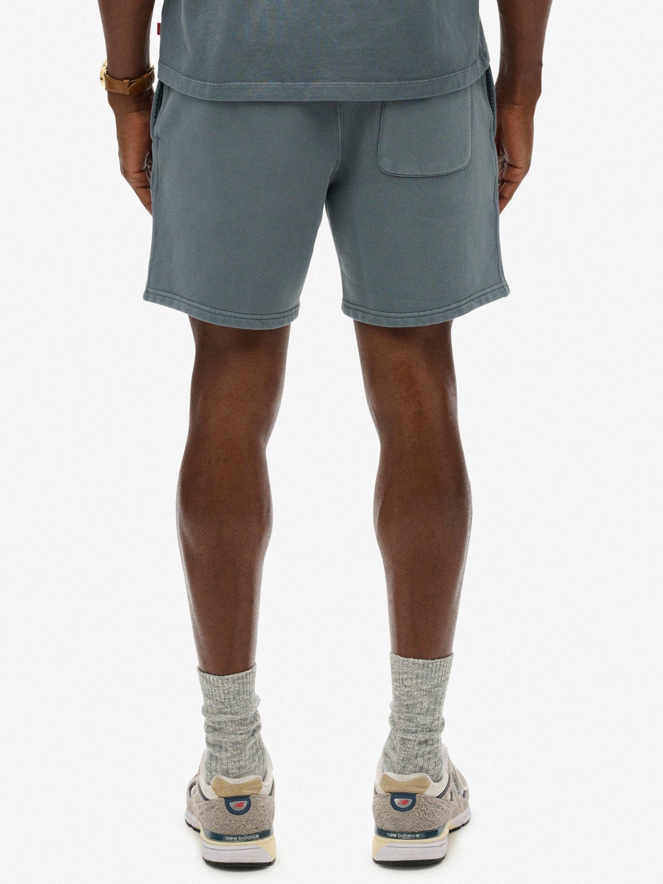 Image 2 of 6 of Superdry Superdry Micro Logo Sweat Shorts - Purple
