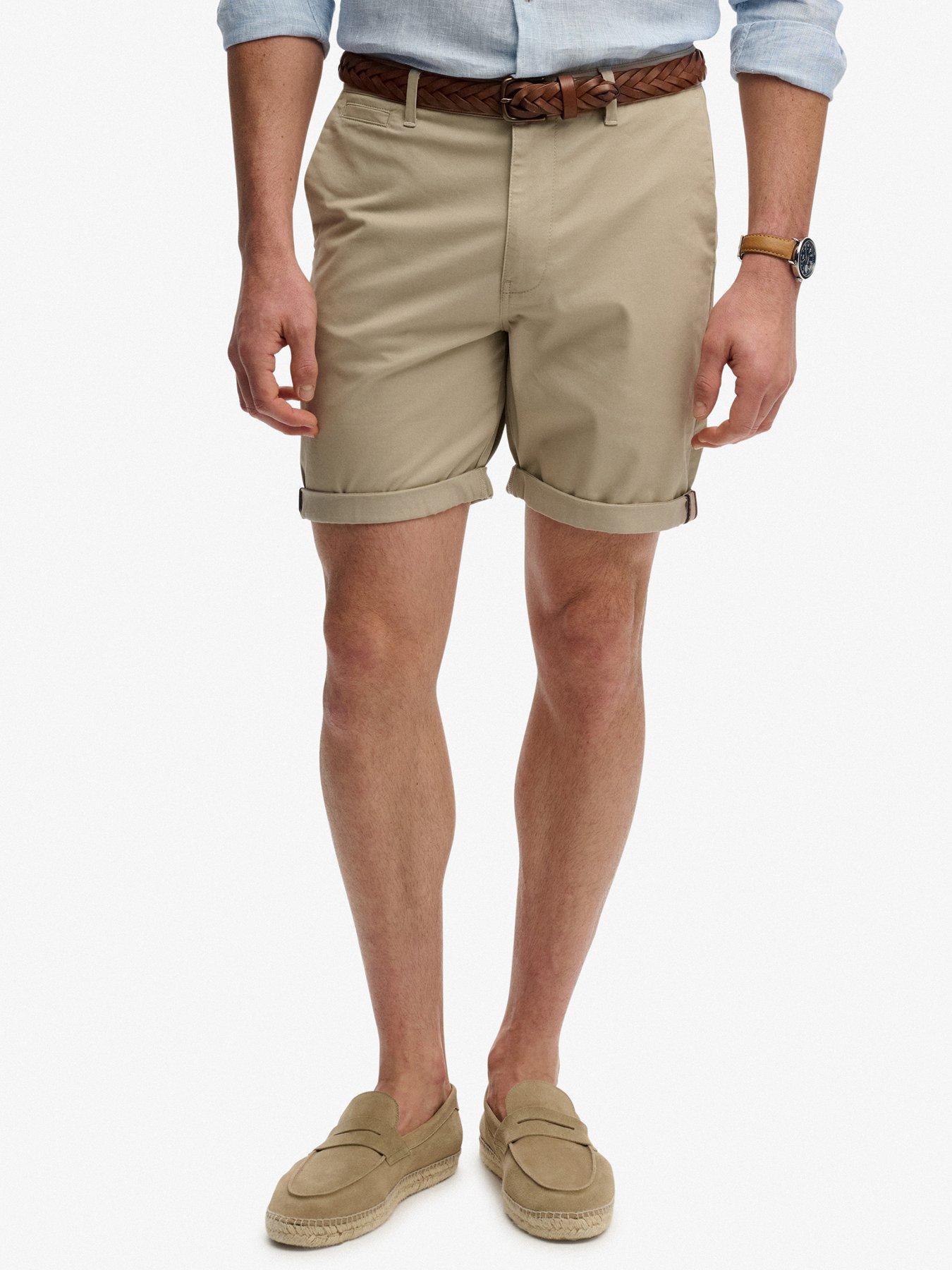 Superdry Premium Regular Chino Shorts - Beige