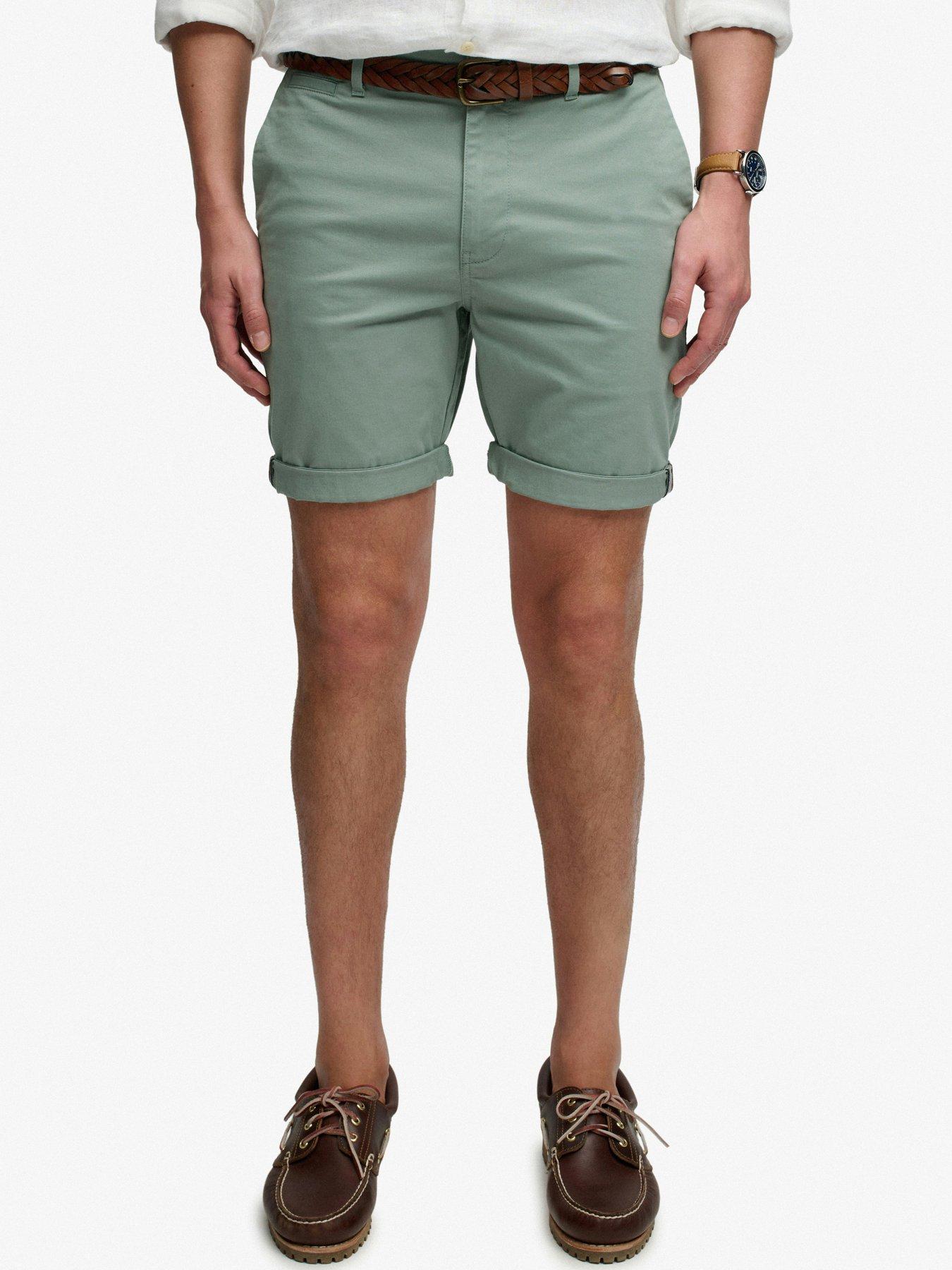 Superdry Premium Regular Chino Shorts - Green