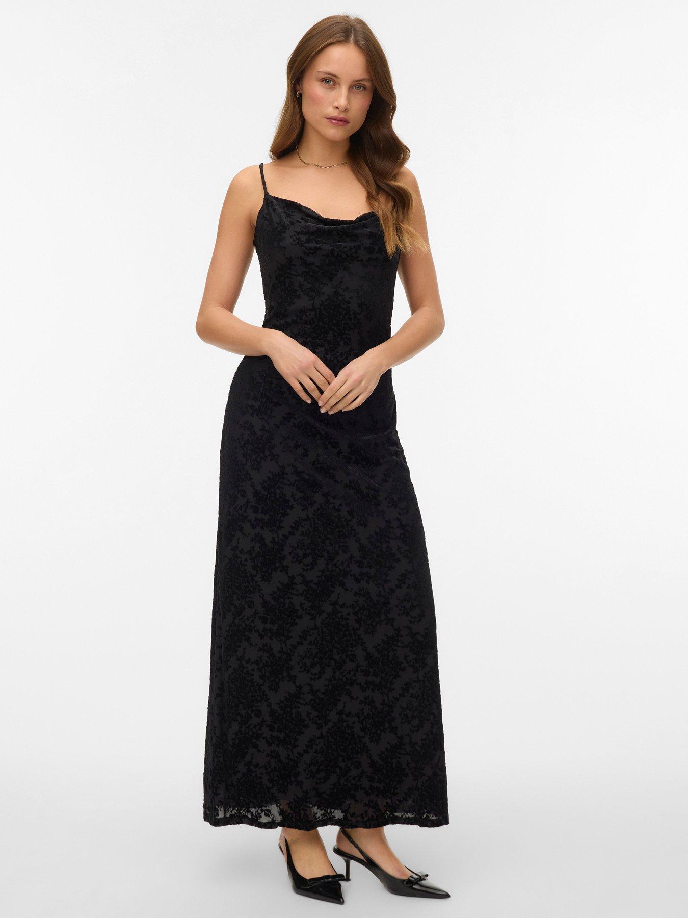 vero-moda-cowl-neck-maxi-dress-black