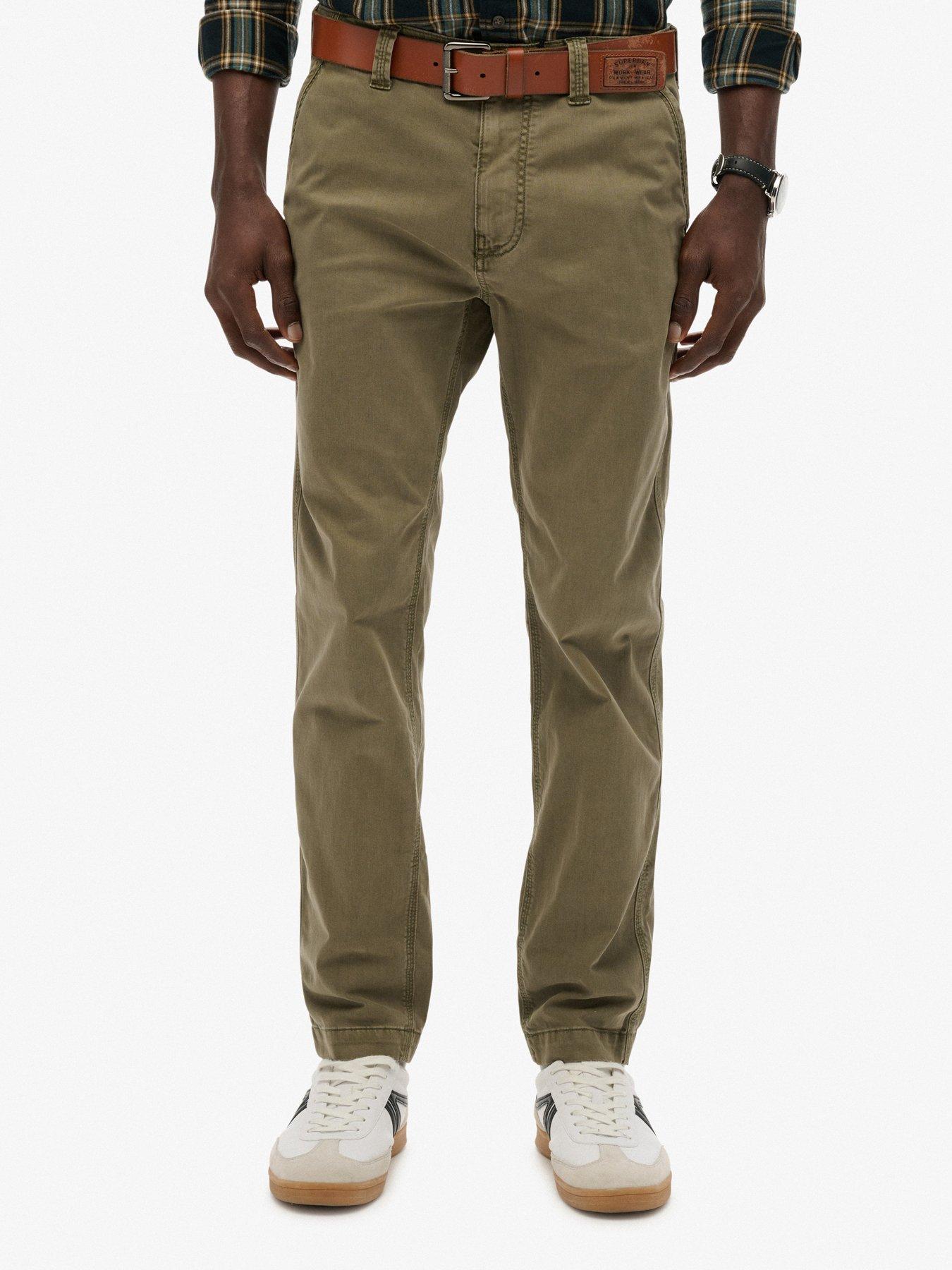Superdry Utility Chino Trousers - Green