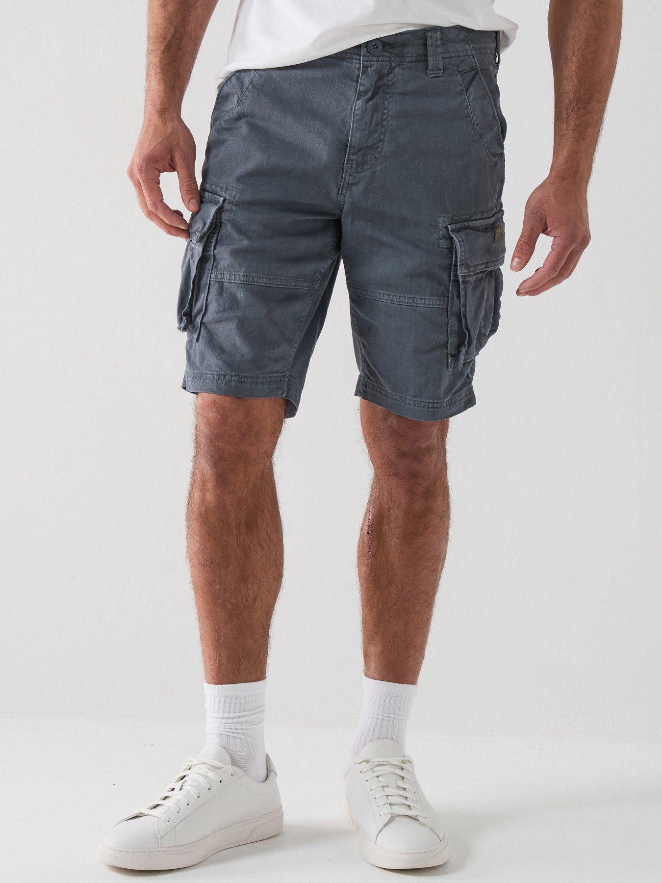 Superdry Core Cargo Shorts - Dark Grey