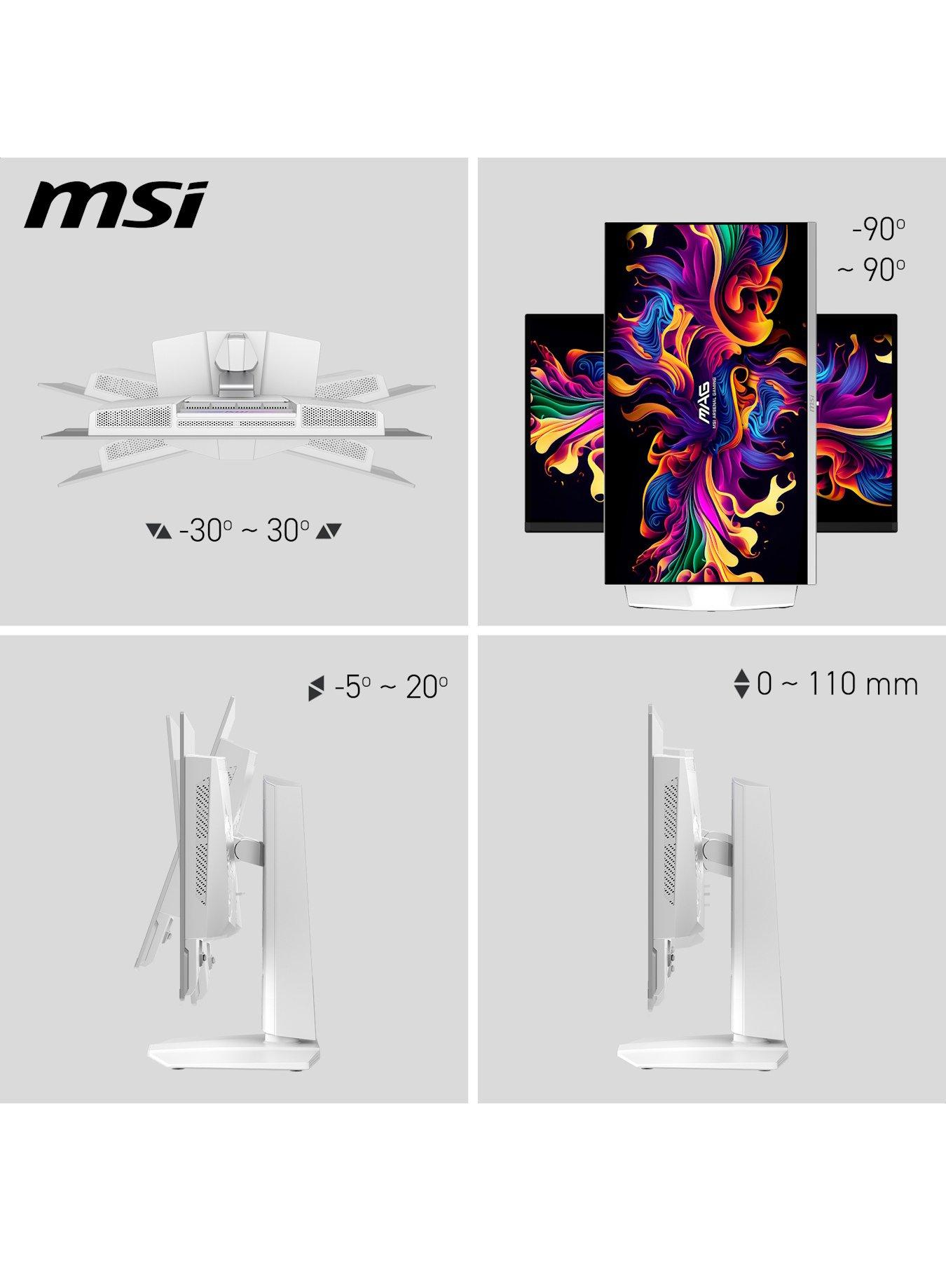 Image 7 of 7 of MSI MAG 272QPW QD-OLED X28 27-inch, WQHD, 280Hz, 0.03ms, Adaptive-Sync&nbsp;Gaming Monitor