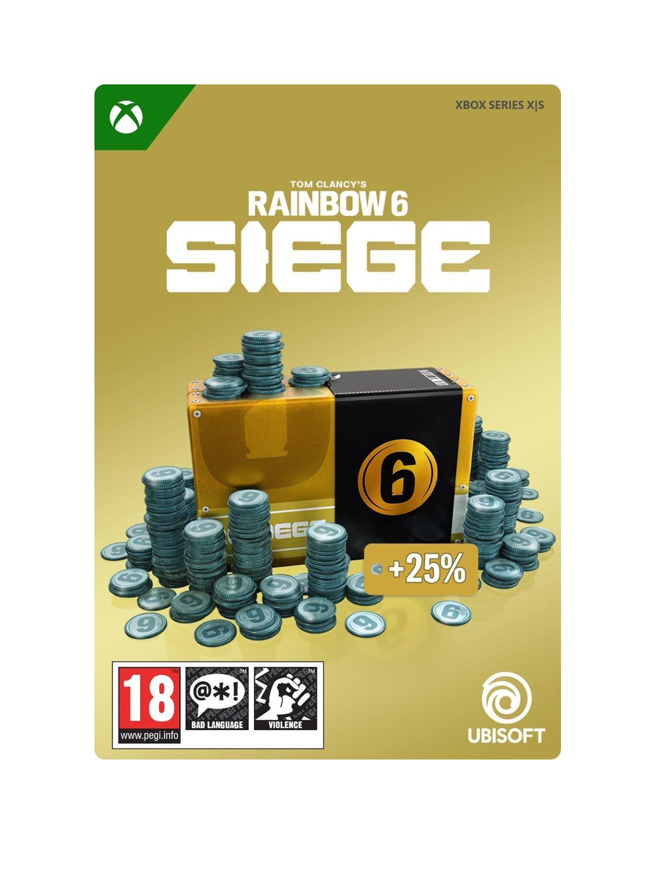 Xbox Tom Clancy's Rainbow Six Siege - 15,000 R6 Credits (Digital Download)