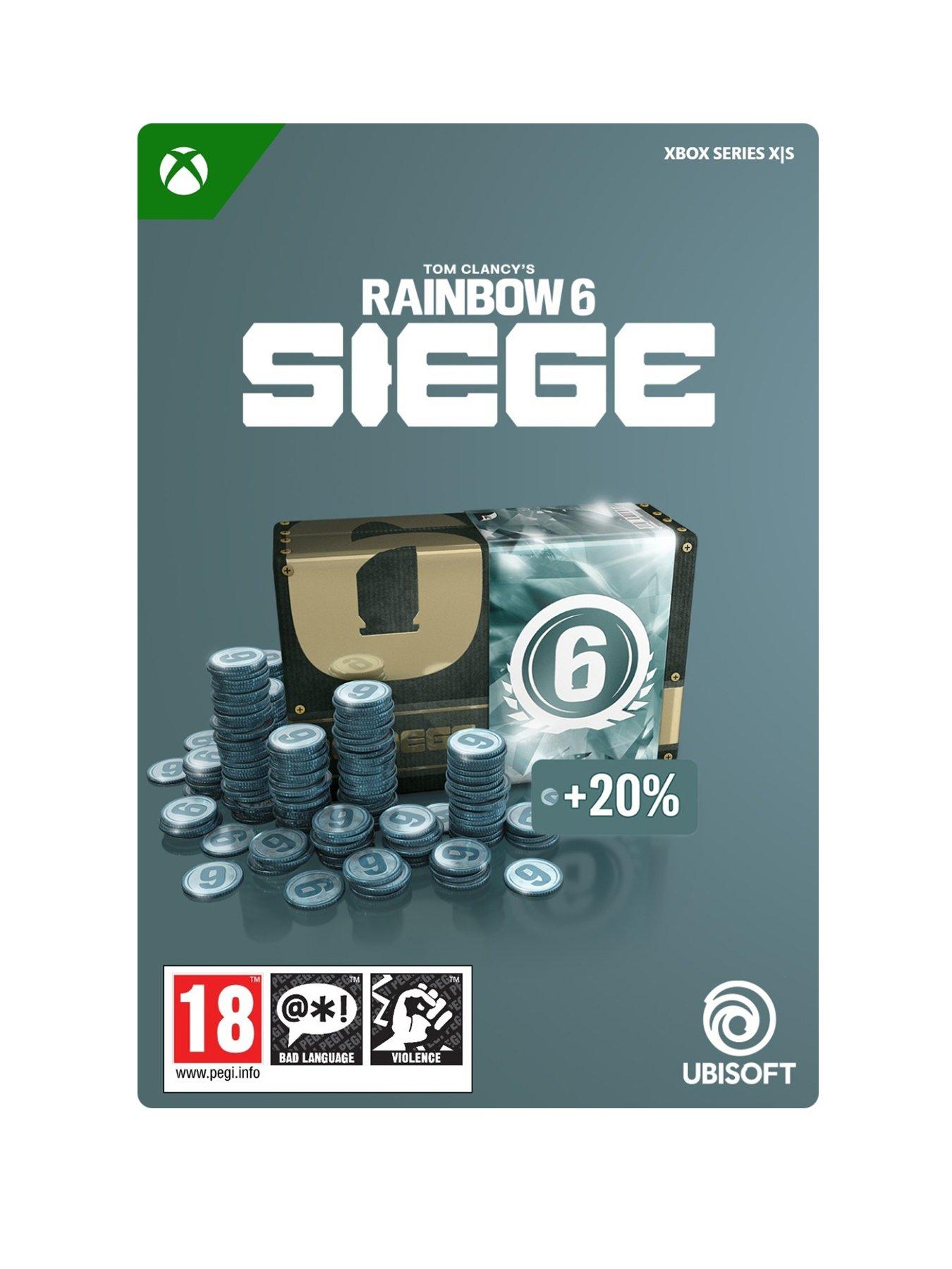 Xbox Tom Clancy's Rainbow Six Siege - 7,200 R6 Credits (Digital Download)