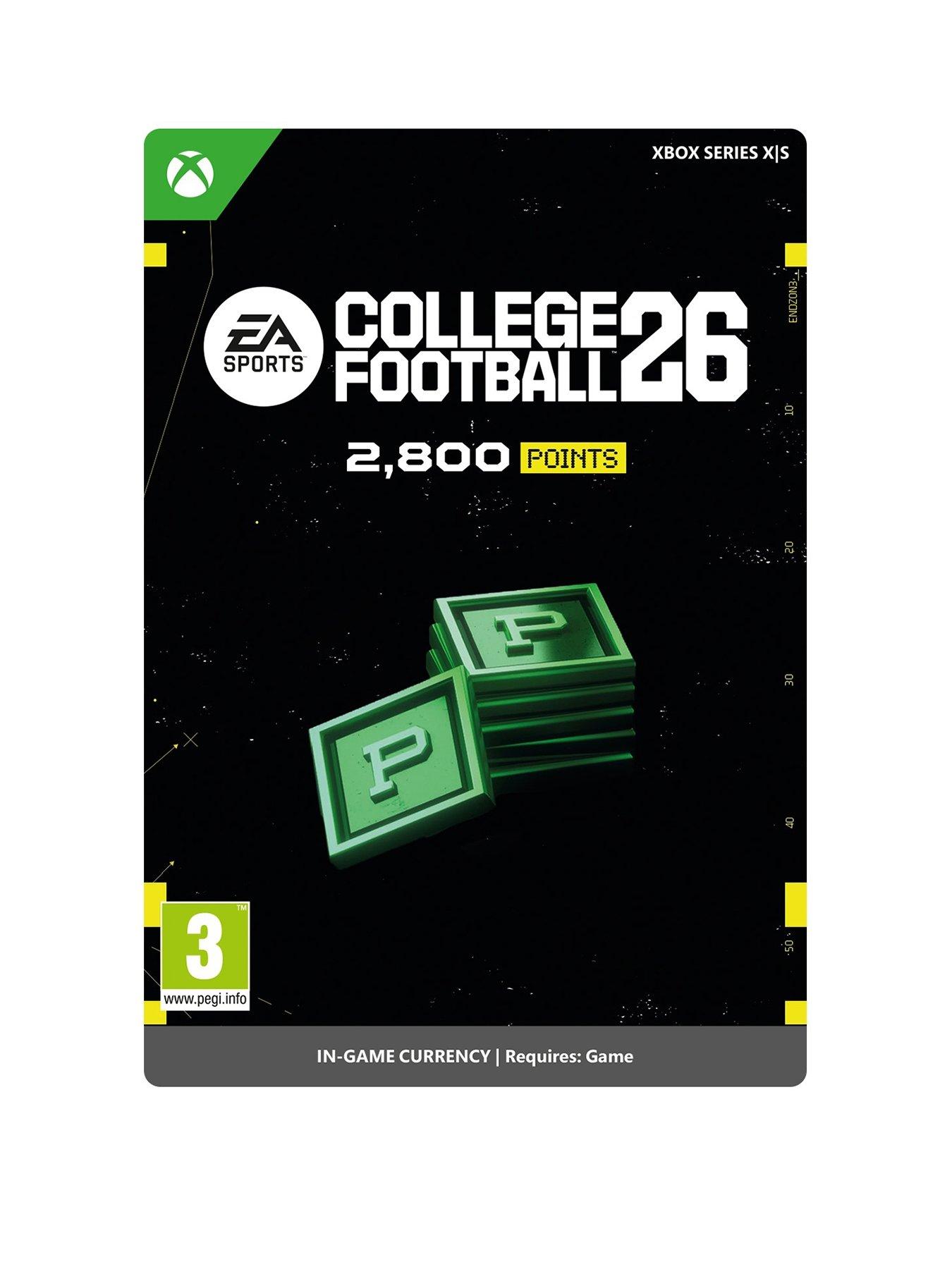 Xbox EA SPORTS College Football 26 - 2,800 Points (Digital Download)