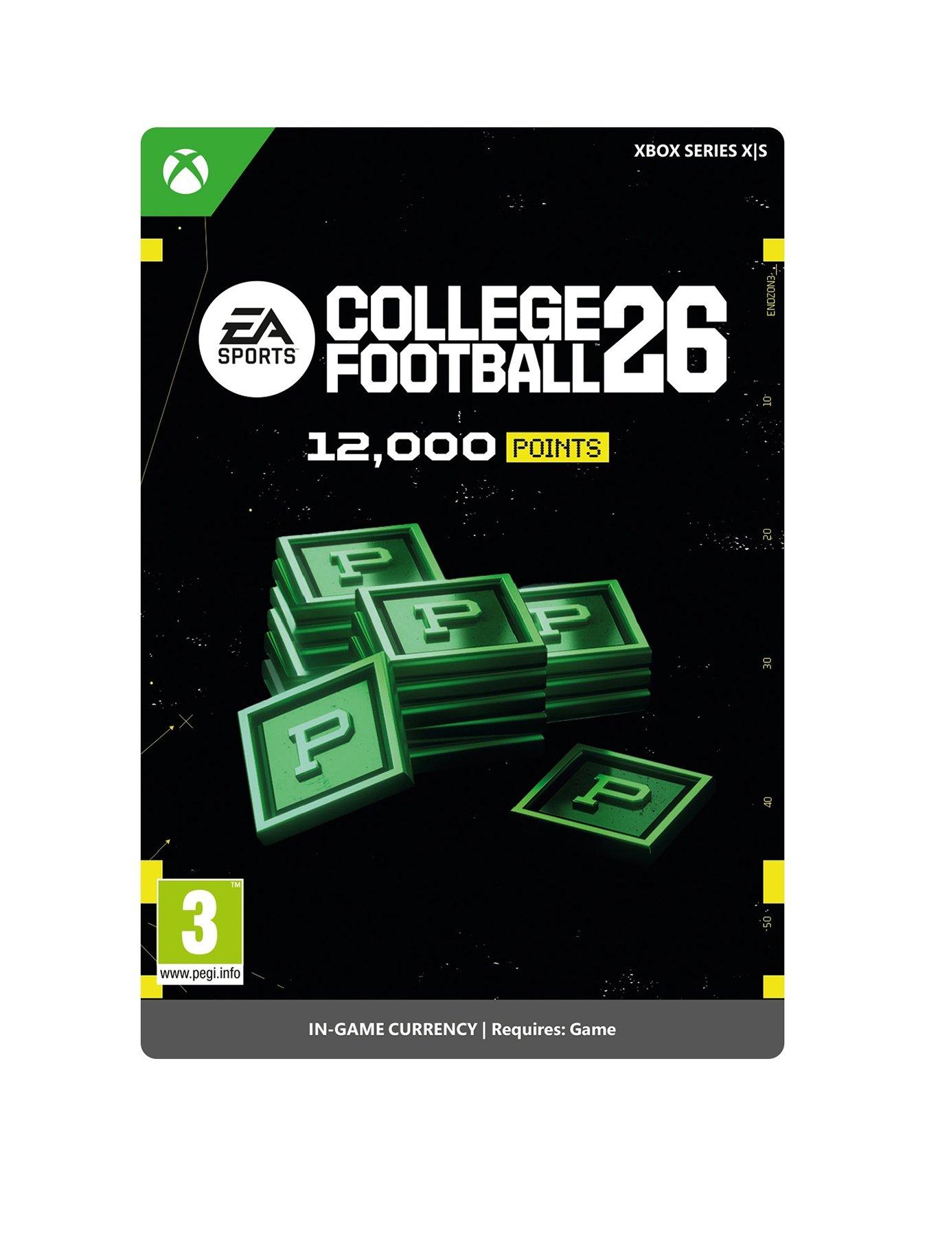 Xbox EA SPORTS College Football 26 - 12,000 Points (Digital Download)