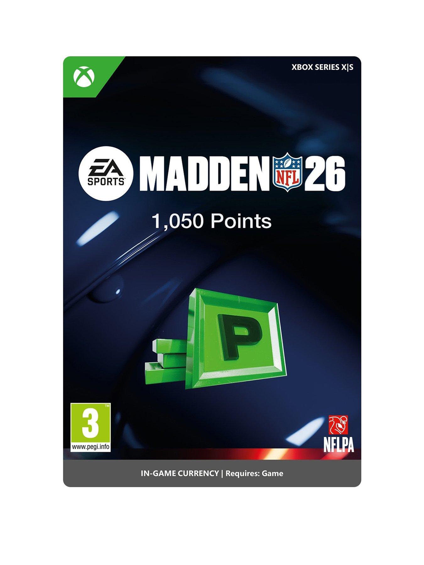 Xbox EA SPORTS Madden NFL 26 - 1,050 Points (Digital Download)