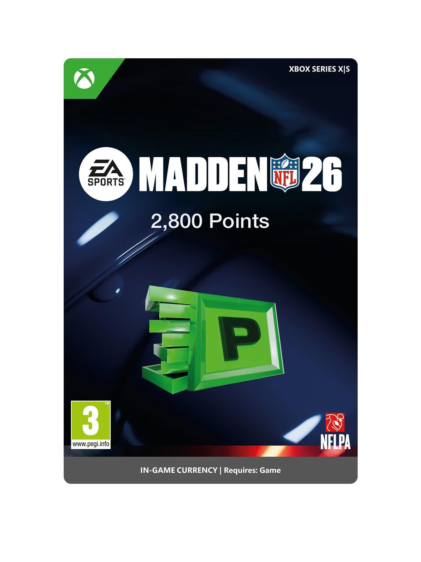 Xbox EA SPORTS Madden NFL 26 - 2,800 Points (Digital Download)