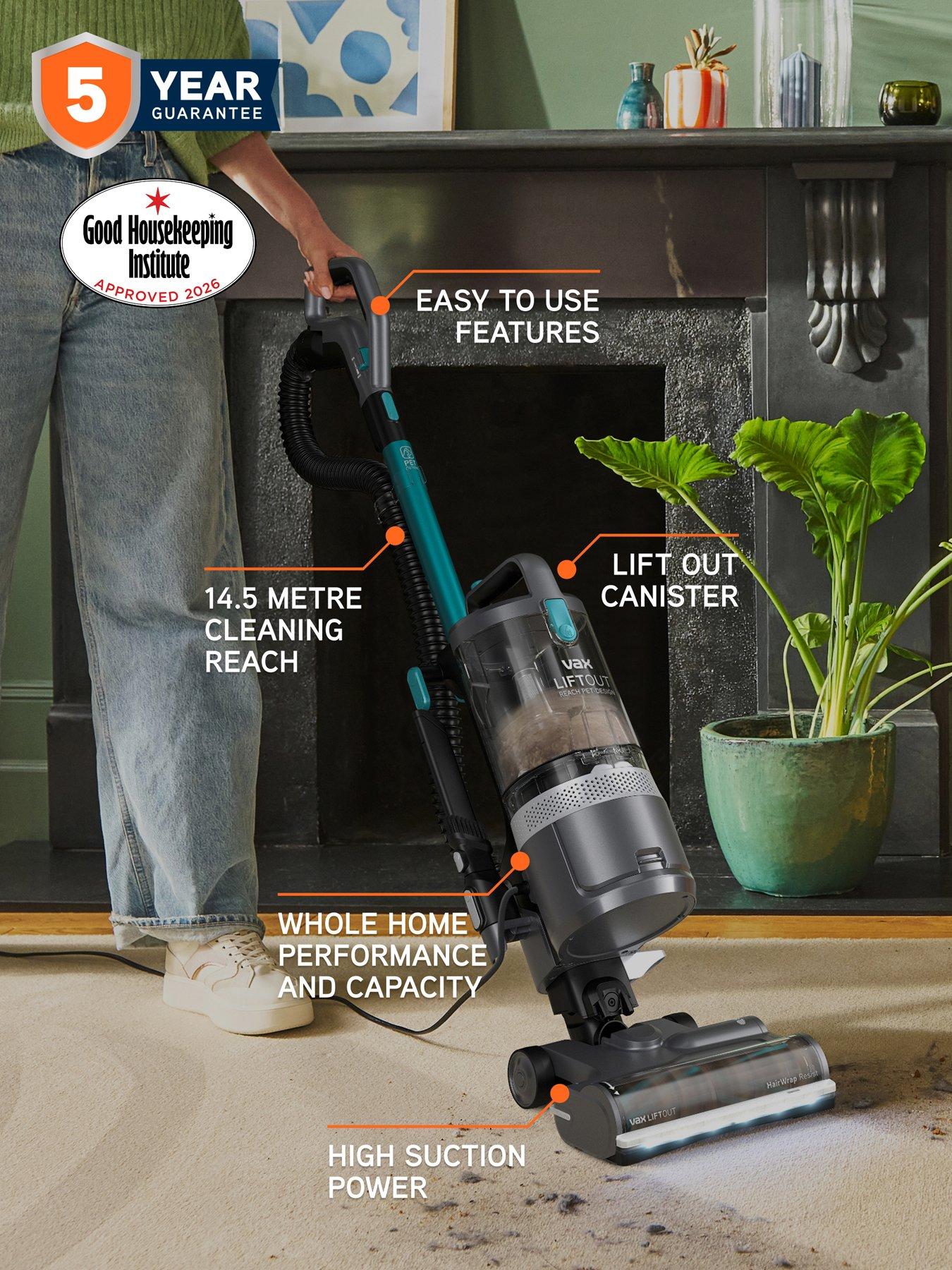 Vax LiftOut Reach Pet-Design Upright Vacuum Cleaner | Very