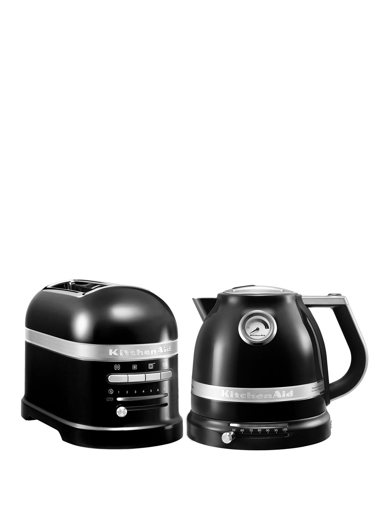 Image 1 of 6 of KitchenAid Artisan Kettle and 2 slot toaster Onyx Black