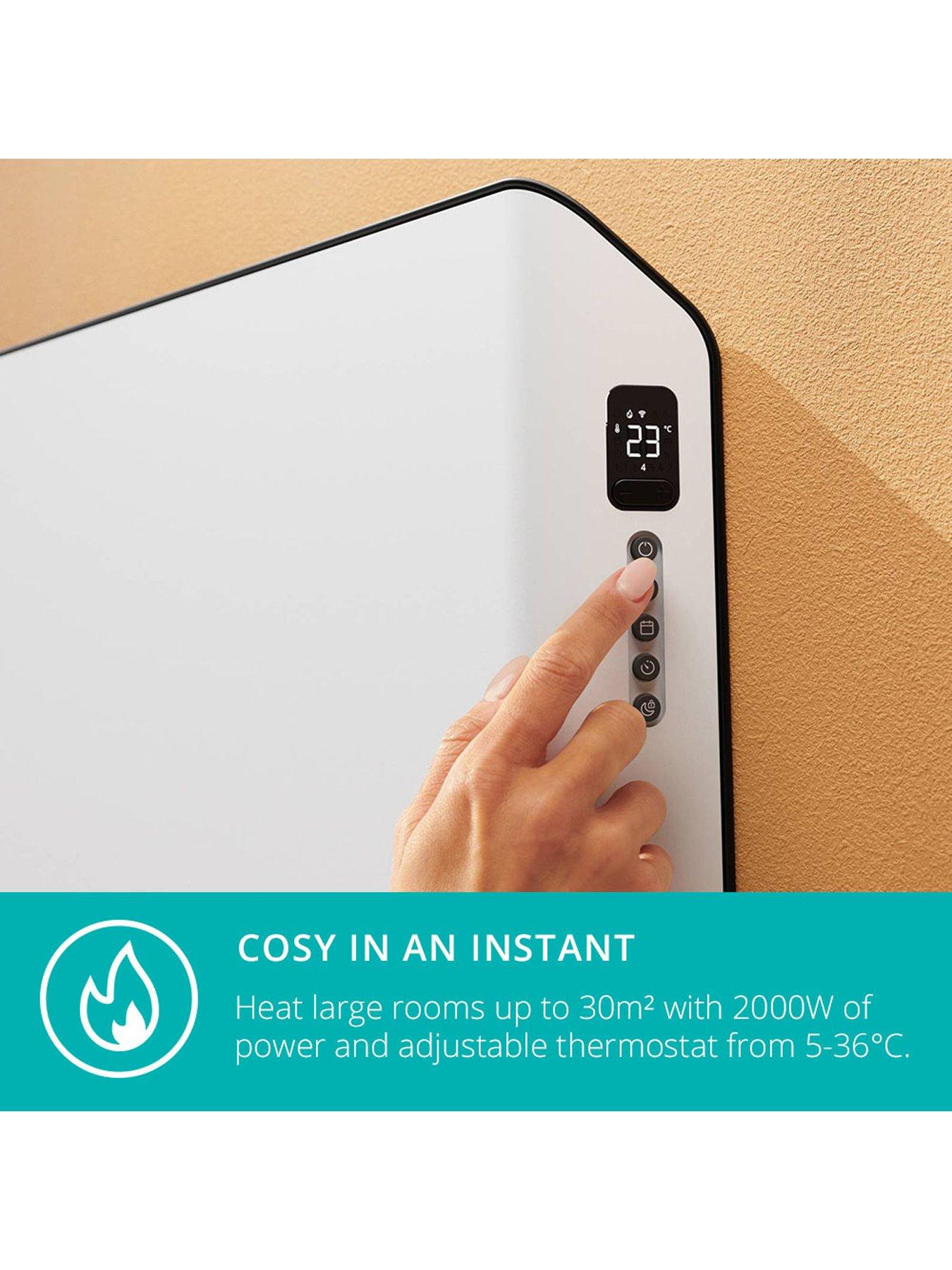 Image 2 of 7 of Duux Edge 2000 Smart Convector Heater White Gen 2