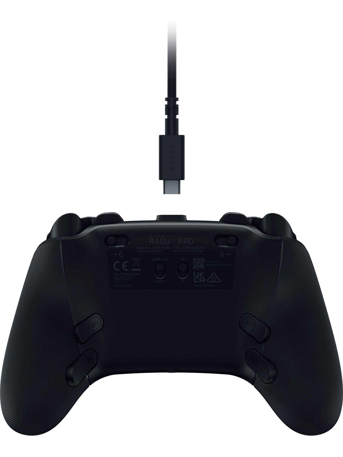 Razer Raiju V3 Pro for PS5 & PC - Black | Very