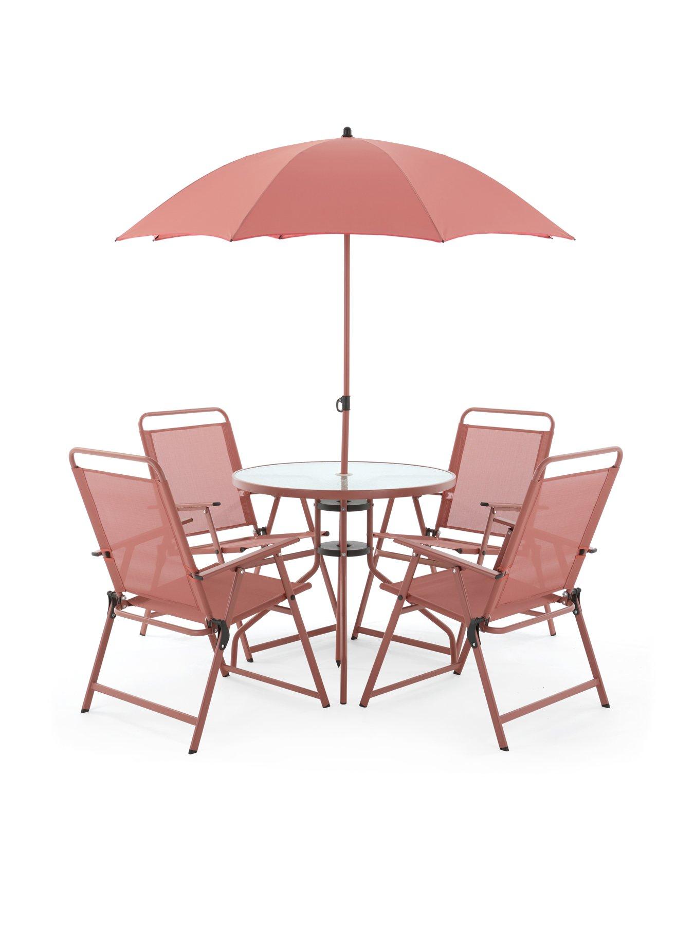 Image 3 of 7 of The Very Collection Santa Rosa 6-Piece Dining Set - Rust